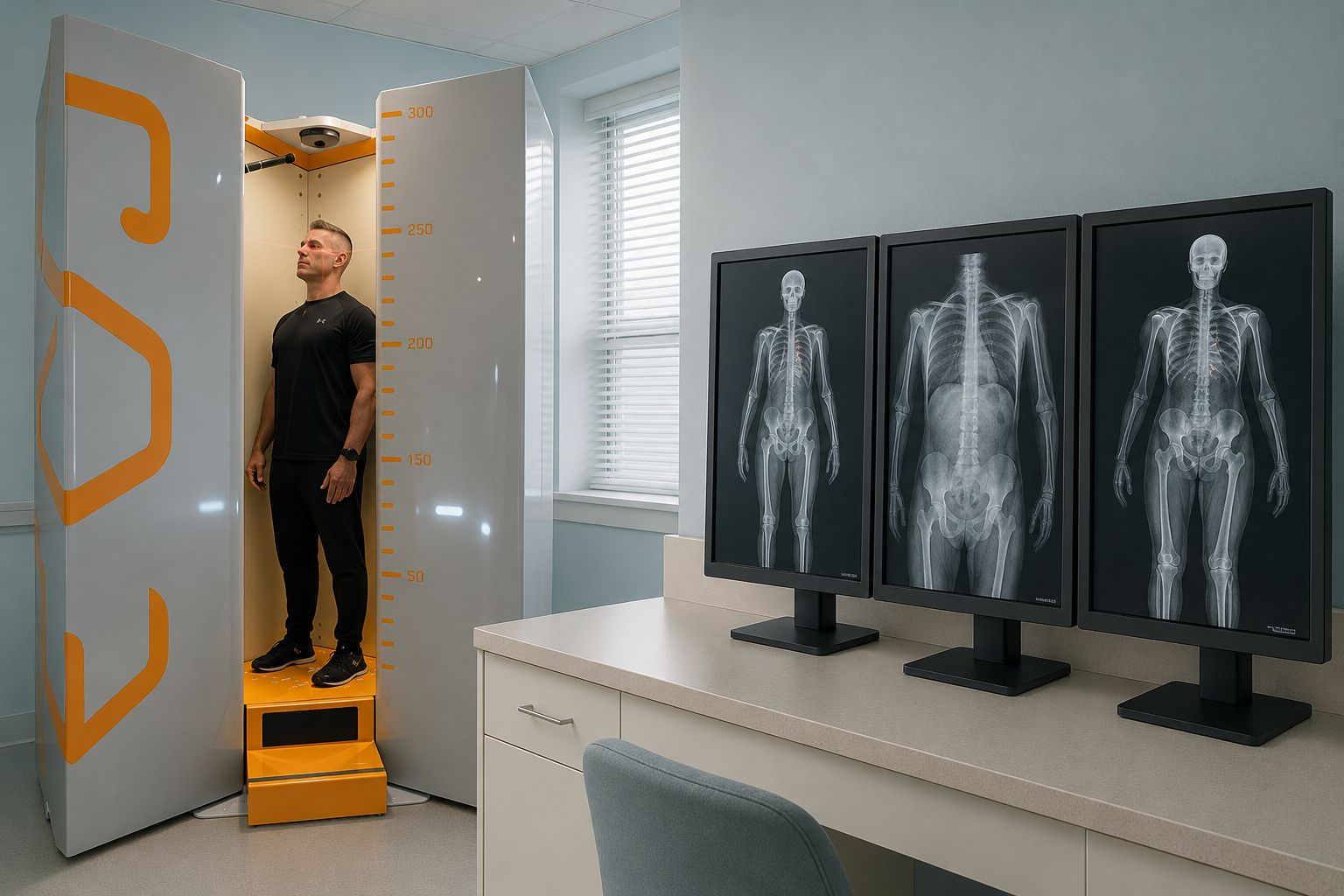 EOS Scan vs X ray