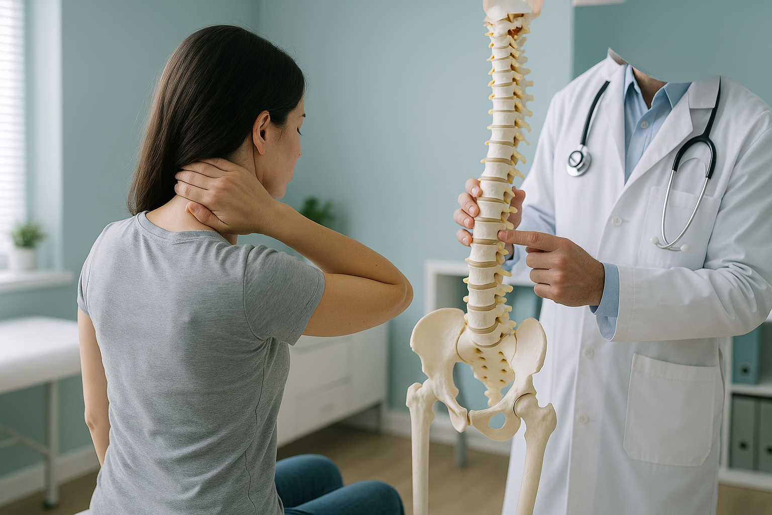 What Are the Symptoms of a Cervical Disc Herniation? — ScanAlign private EOS imaging clinic, Harley Street