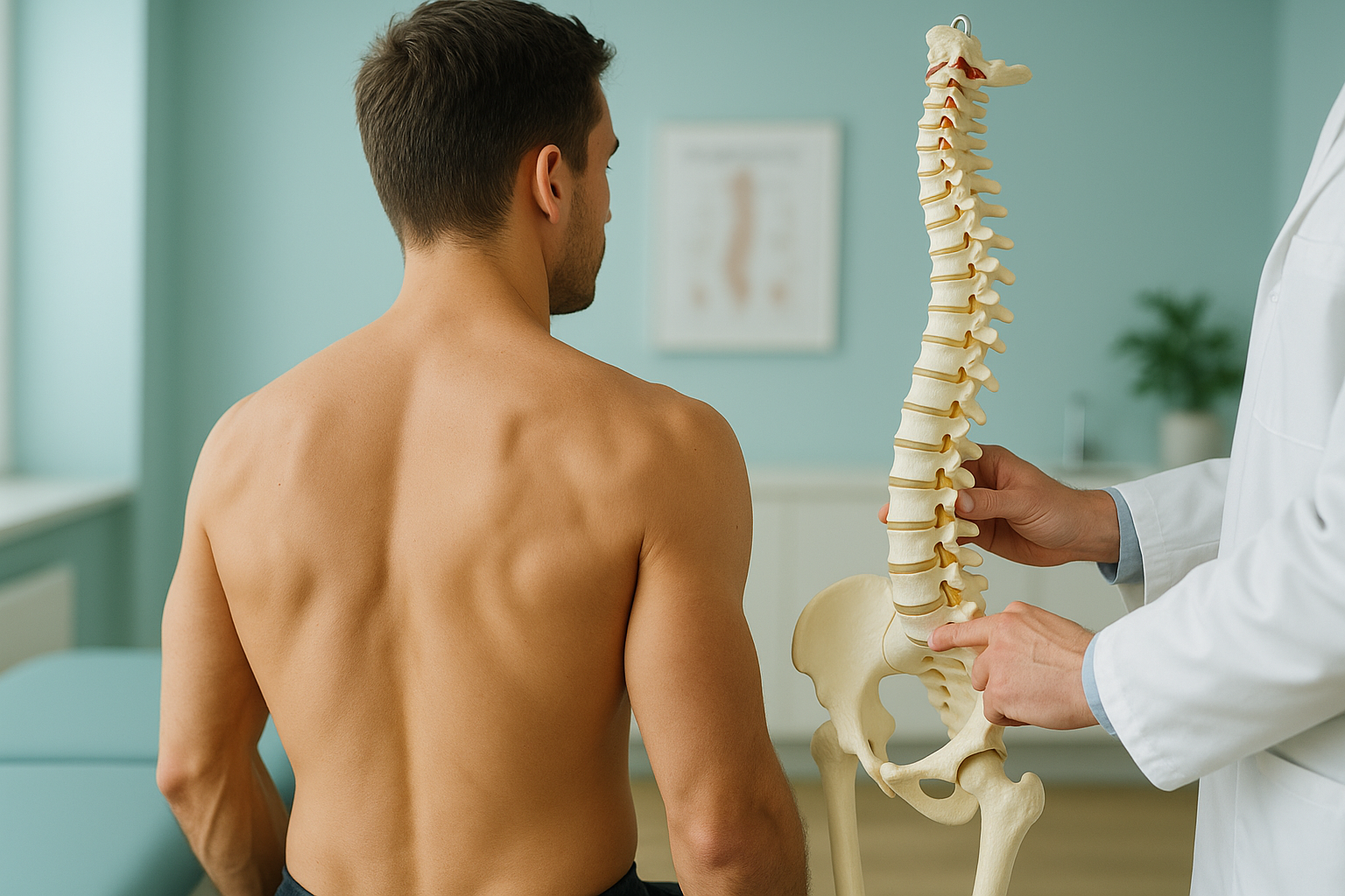 Spine Anatomy: What Each Section of Your Back Actually Does — ScanAlign clinic illustration