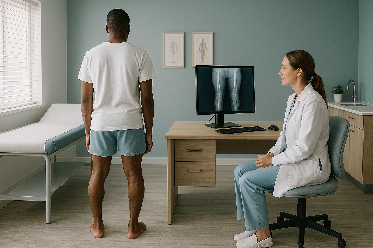 What Is Blount's Disease, and When Do Bow Legs Need Treating? — ScanAlign clinic illustration