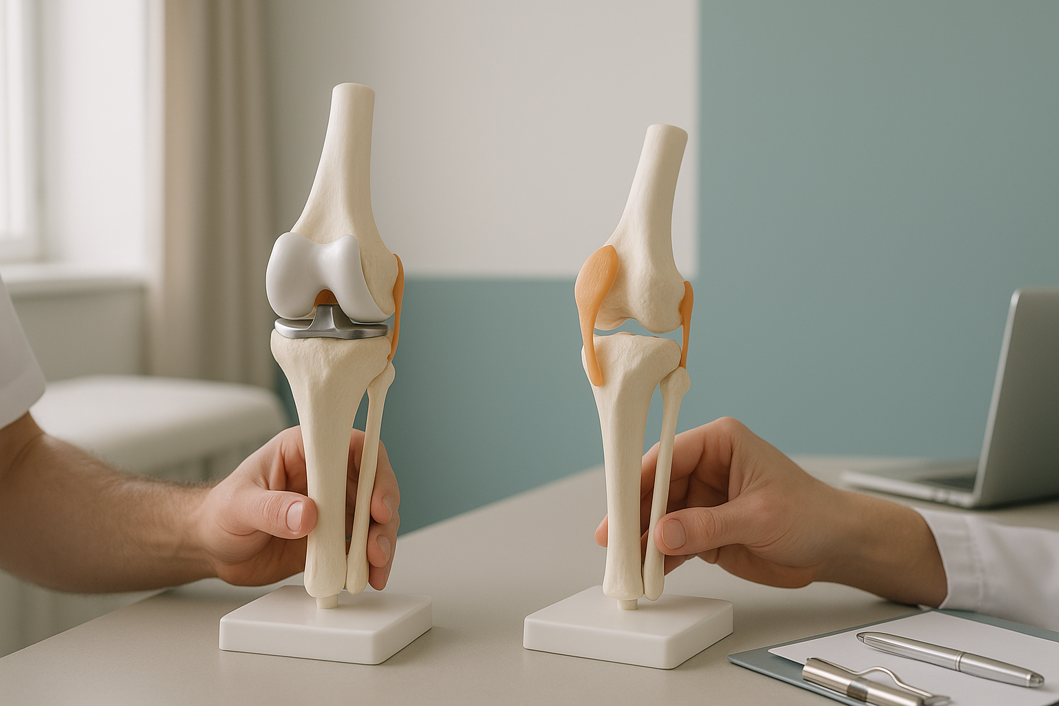 Total vs Partial Knee Replacement: Which Is Right? — ScanAlign private EOS imaging clinic, Harley Street