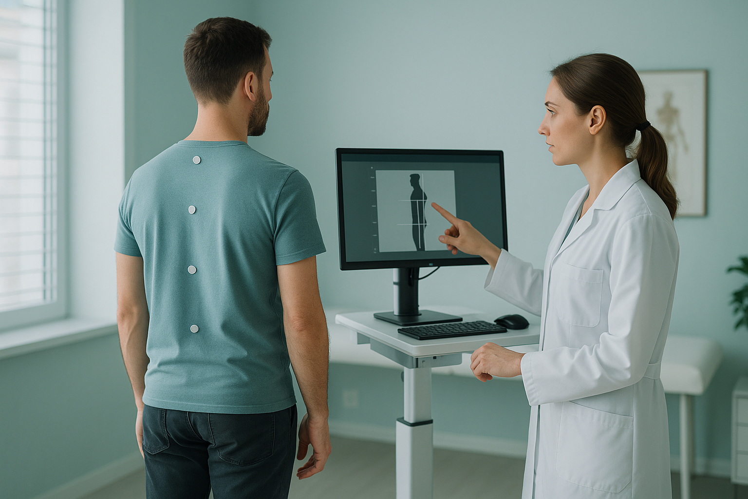 How Accurate Are Posture Measurements, Really? — ScanAlign clinic illustration