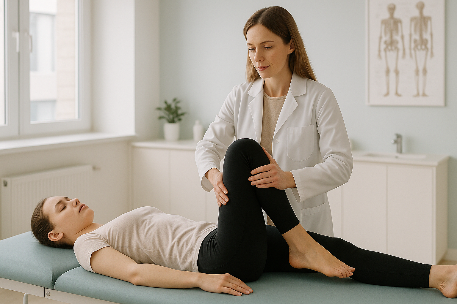 Hip Hypermobility Test: How to Check Joint Laxity — ScanAlign clinic illustration