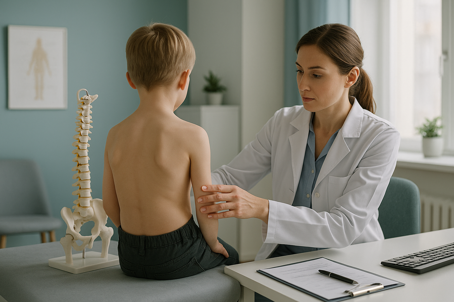 What Is Congenital Scoliosis, and How Is It Monitored? — ScanAlign private EOS imaging clinic, Harley Street