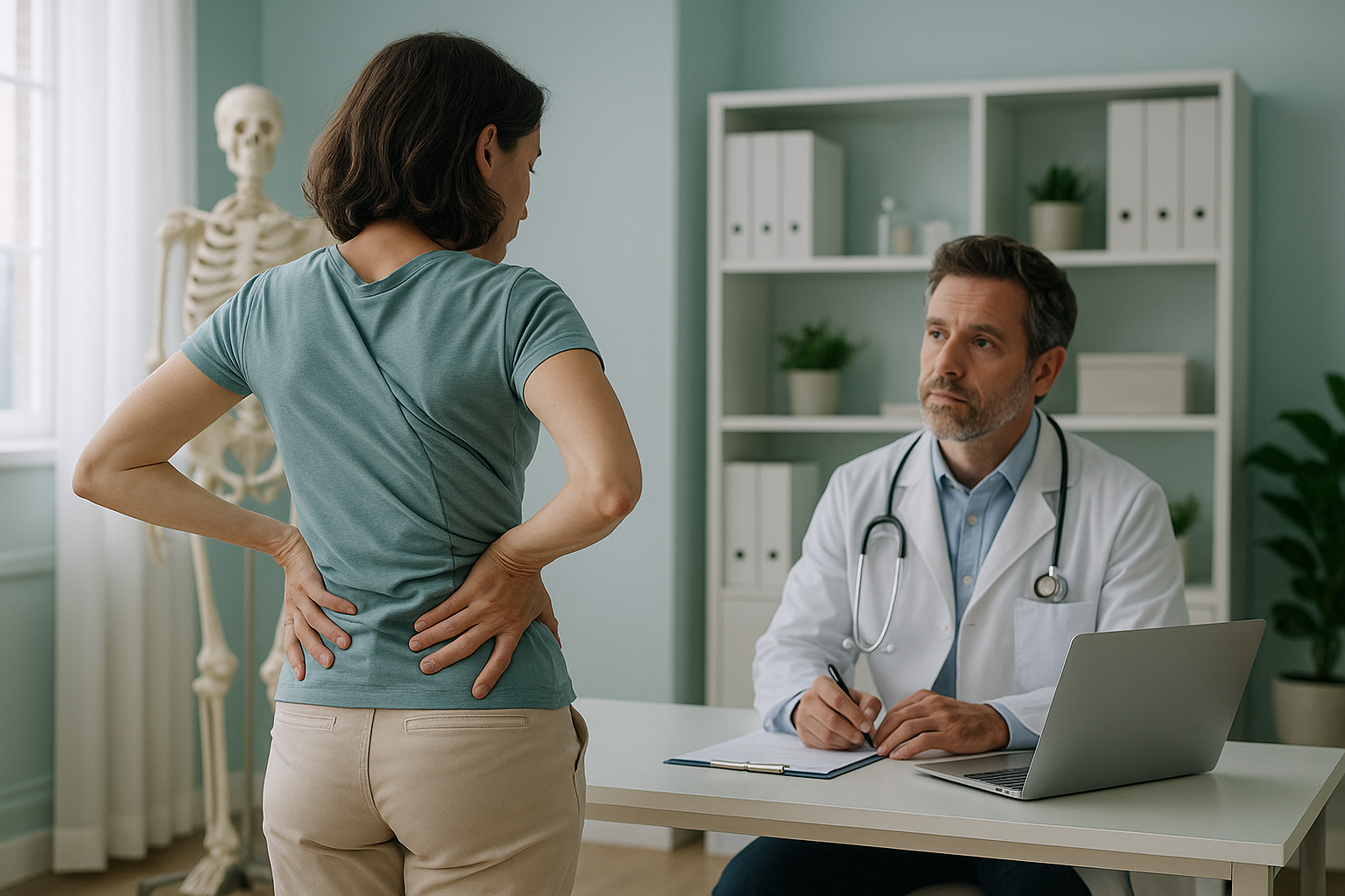 Why Does My Body Feel Twisted or Rotated? — ScanAlign clinic illustration