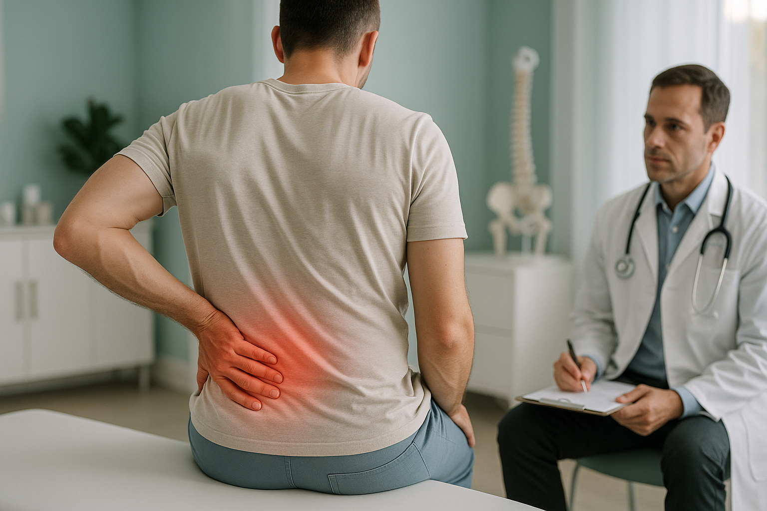 What Causes a Burning Sensation in Your Lower Back? — ScanAlign private EOS imaging clinic, Harley Street
