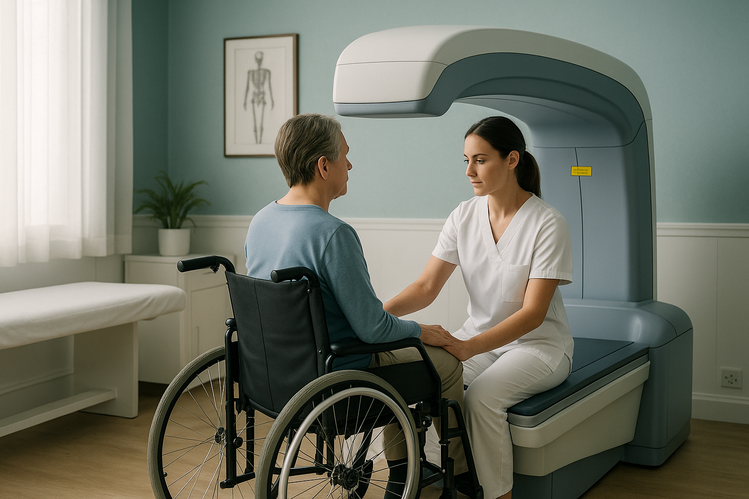 Can You Be Scanned With Limited Mobility or in a Wheelchair? — ScanAlign clinic illustration