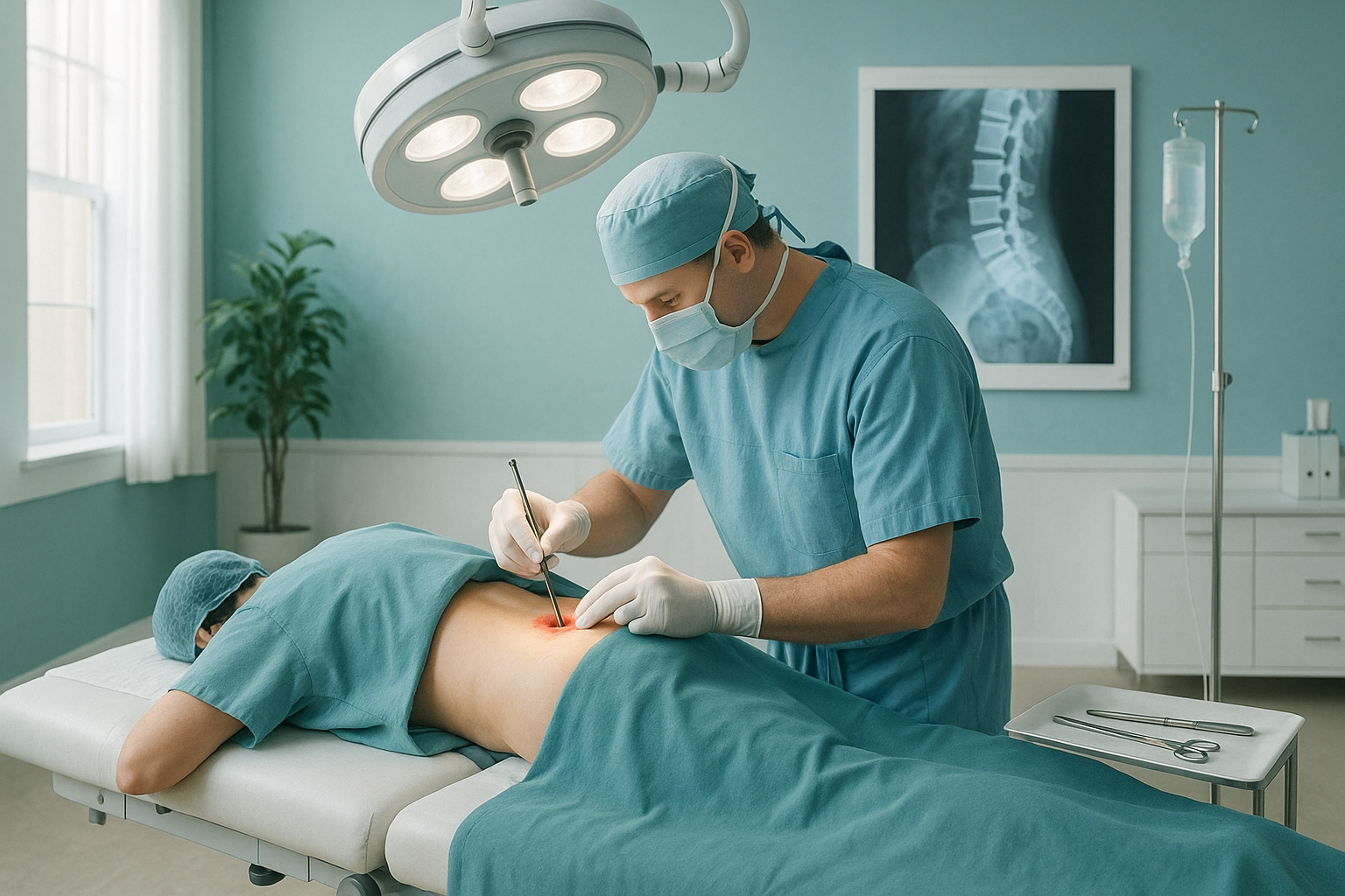 What Is a Microdiscectomy, and When Is It Recommended? — ScanAlign clinic illustration