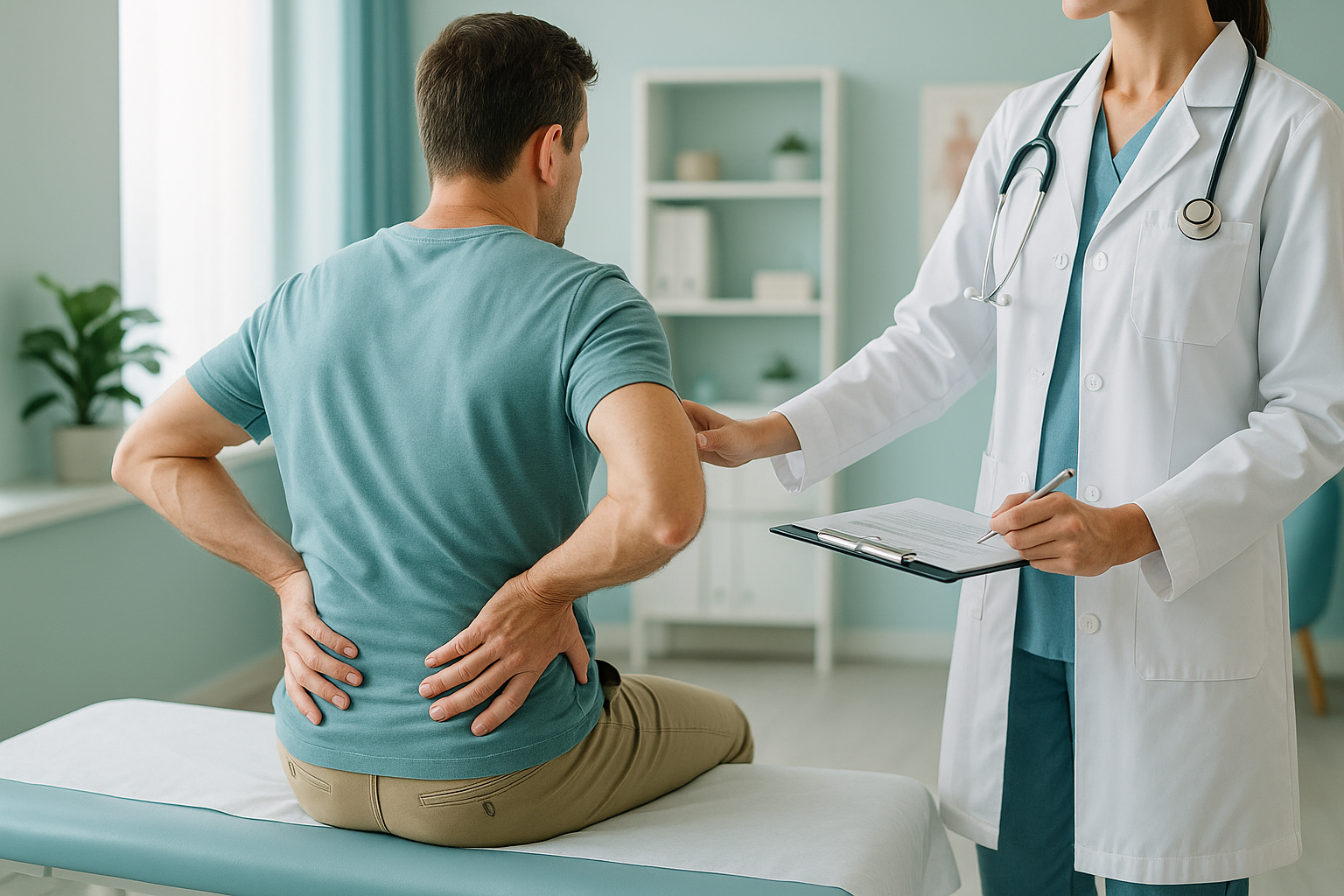 How Long Should Back Pain Last Before You Investigate It? — ScanAlign clinic illustration