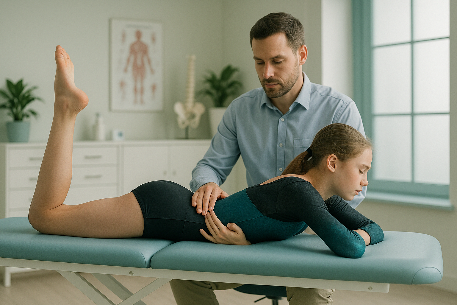 Why Do Young Gymnasts Get Back Injuries? — ScanAlign private EOS imaging clinic, Harley Street