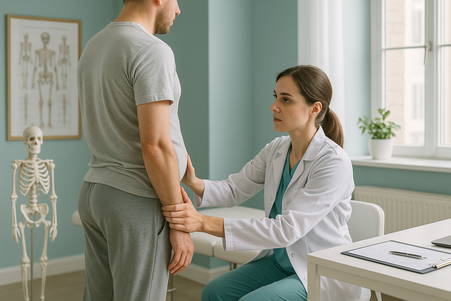 Anterior Pelvic Tilt: Causes, Symptoms & Correction — ScanAlign clinic illustration