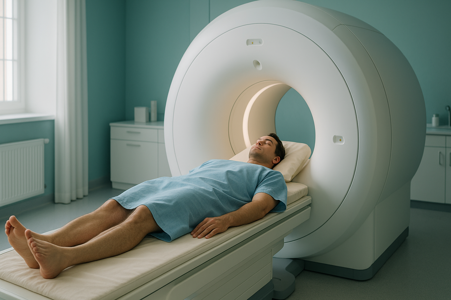 Why Is an MRI Always Done Lying Down? — ScanAlign clinic illustration