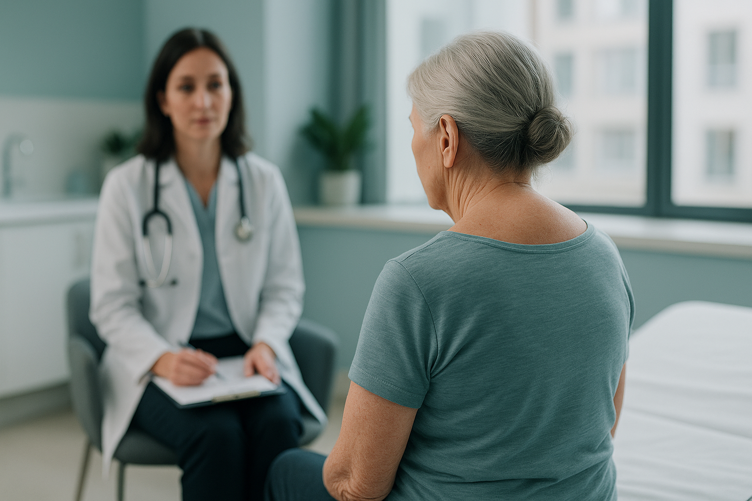 Dowager's Hump: Causes & How to Reduce It — ScanAlign clinic illustration