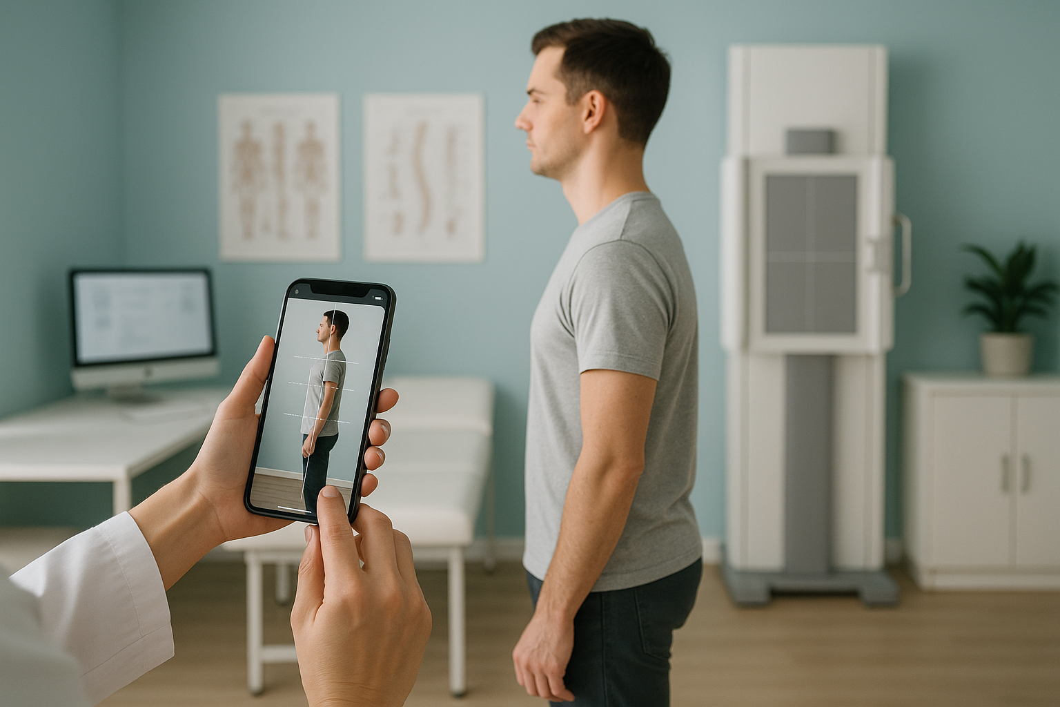 Can a Posture App or Photo Really Assess Your Alignment? — ScanAlign clinic illustration