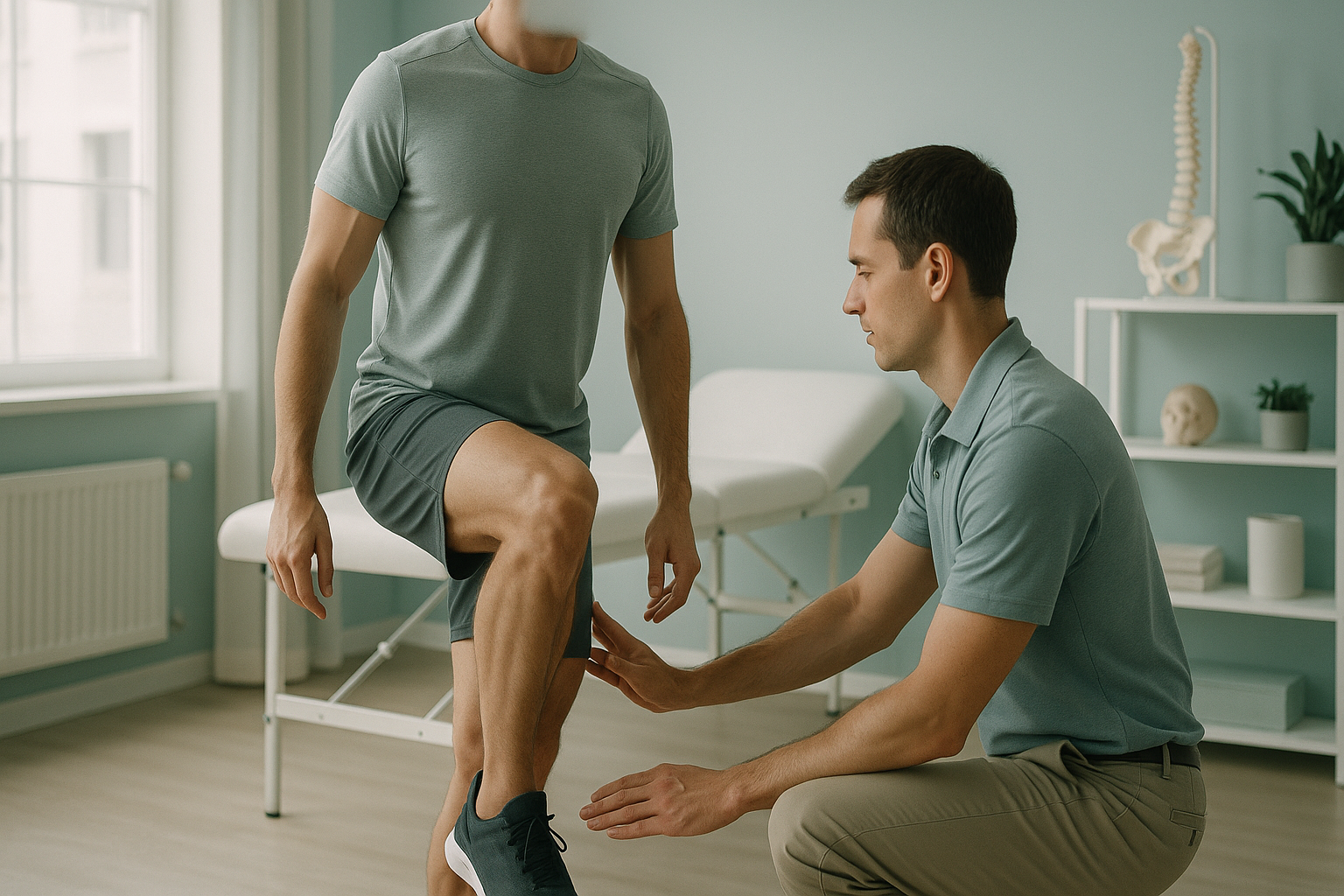 Sports Injury Prevention: Alignment & Movement Screening — ScanAlign clinic illustration