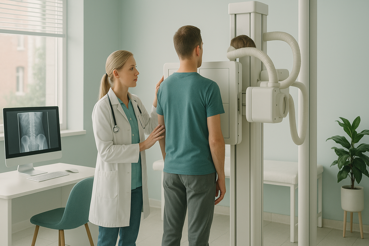 When Does Standing Imaging Add Value in General Practice? — ScanAlign clinic illustration