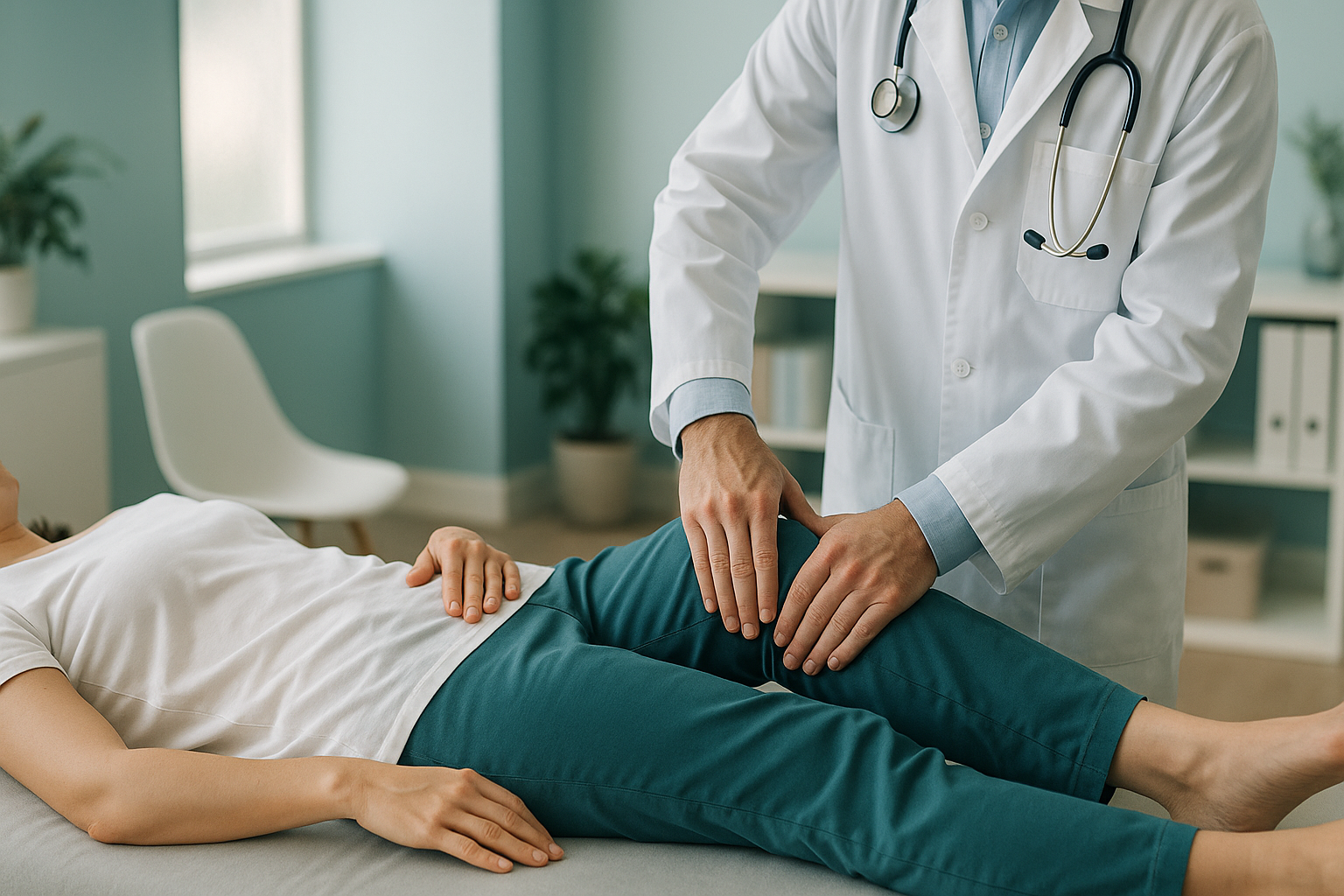 Hip Bursitis: Symptoms, Causes & Treatment — ScanAlign clinic illustration