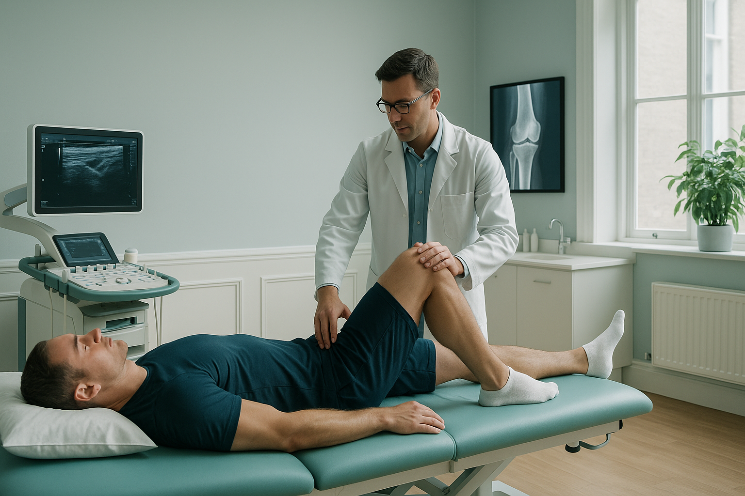 How Does Imaging Support Sports and Exercise Medicine? — ScanAlign clinic illustration