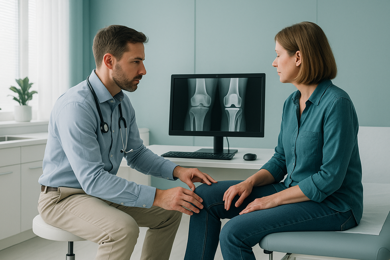 Where Can You Get an Alignment Check Before Knee Replacement in London? — ScanAlign clinic illustration