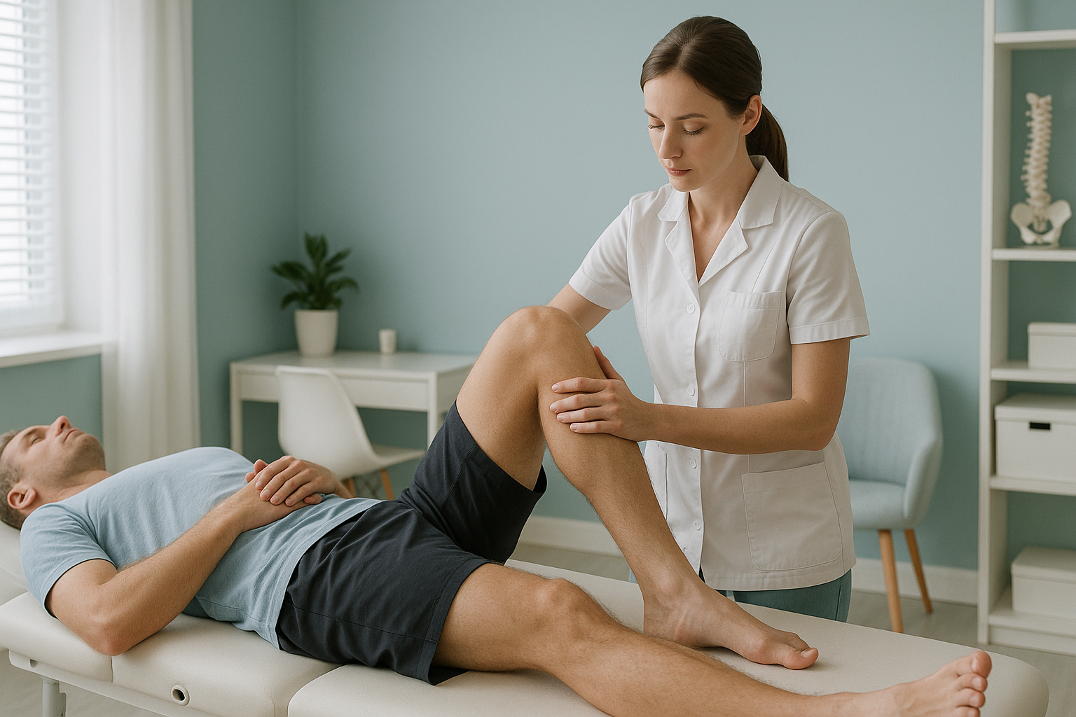 IT Band Syndrome: Causes, Symptoms & Recovery — ScanAlign clinic illustration