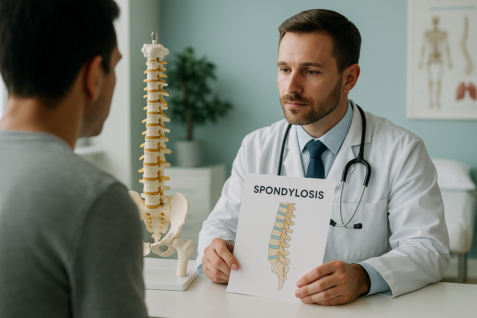 Spondylosis: Spinal Wear-and-Tear Explained — ScanAlign clinic illustration