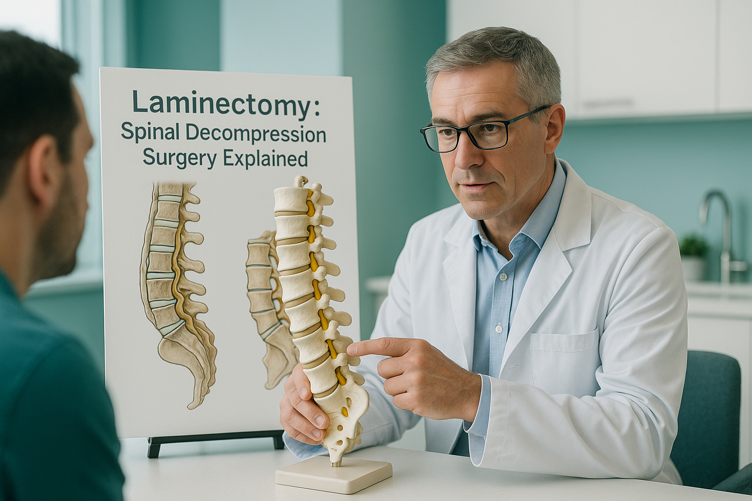 Laminectomy: Spinal Decompression Surgery Explained — ScanAlign clinic illustration