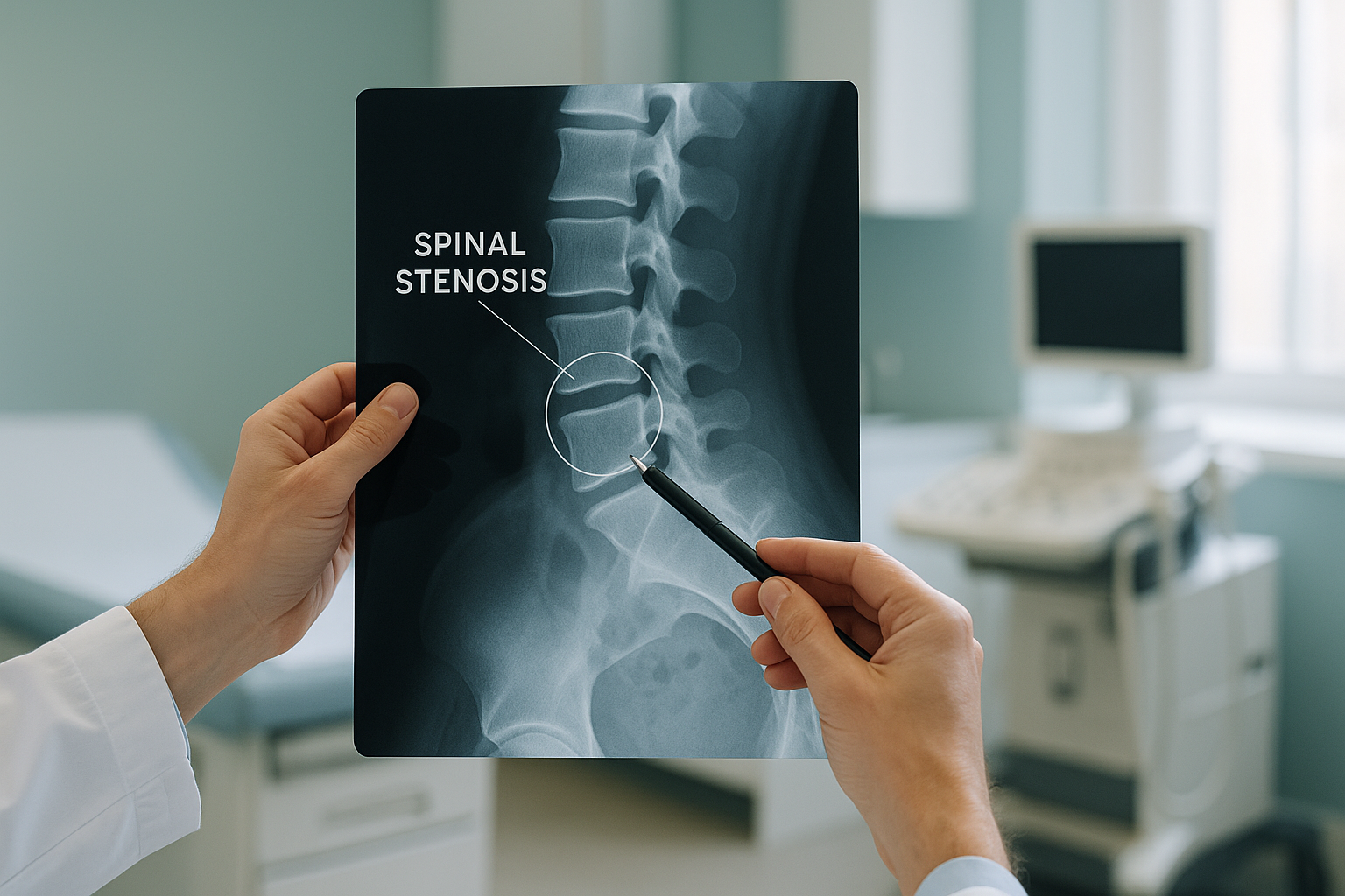 Spinal Stenosis: Narrowing of the Spinal Canal — ScanAlign clinic illustration