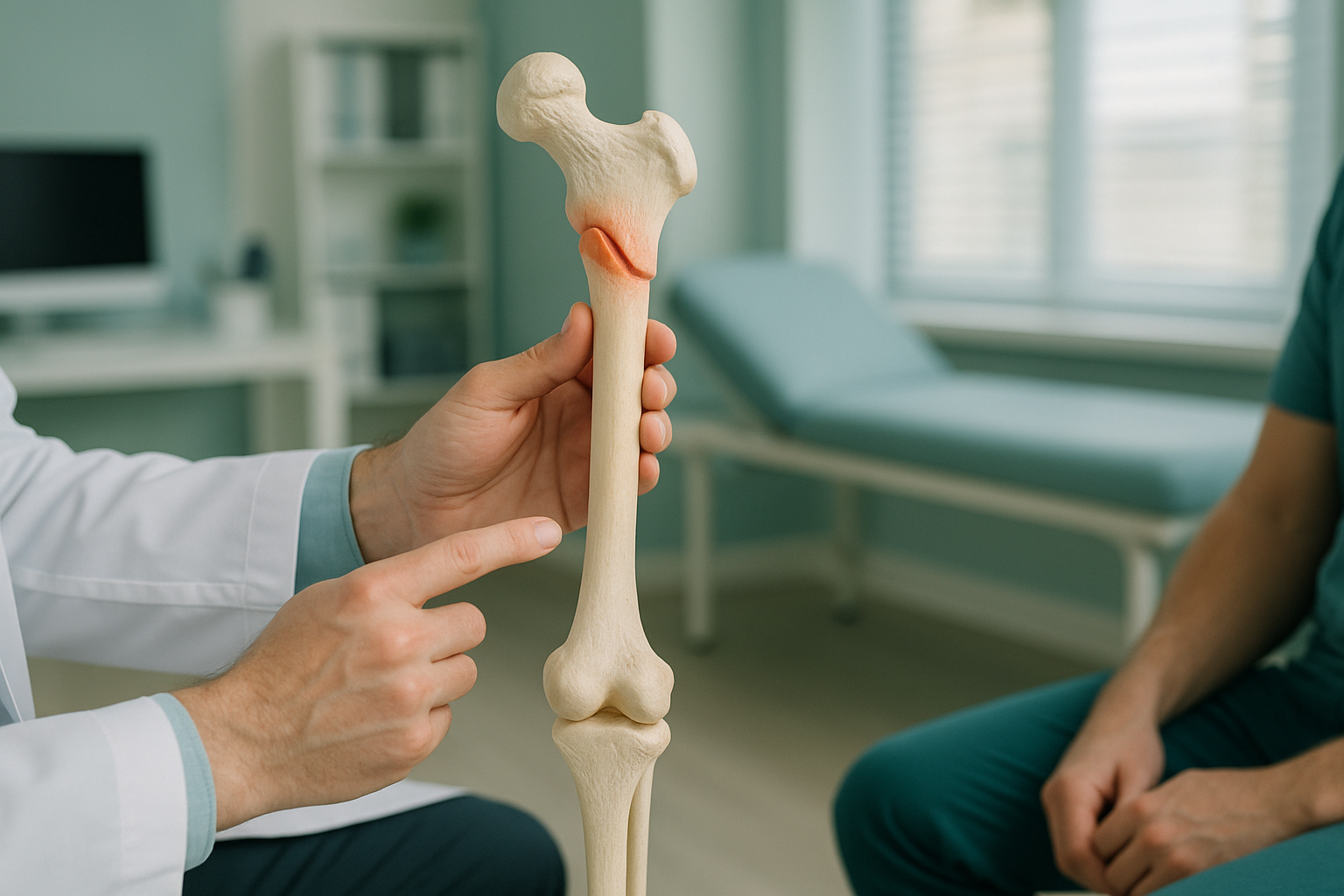 What Is a Slipped Upper Femoral Epiphysis (SUFE)? — ScanAlign clinic illustration