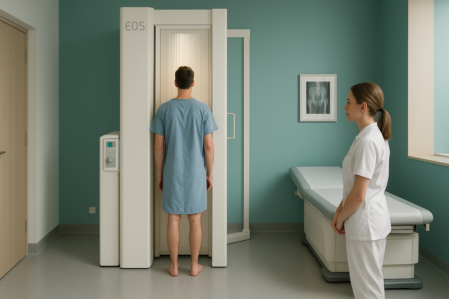 Where Can You Get a Standing X-ray in London? — ScanAlign clinic illustration