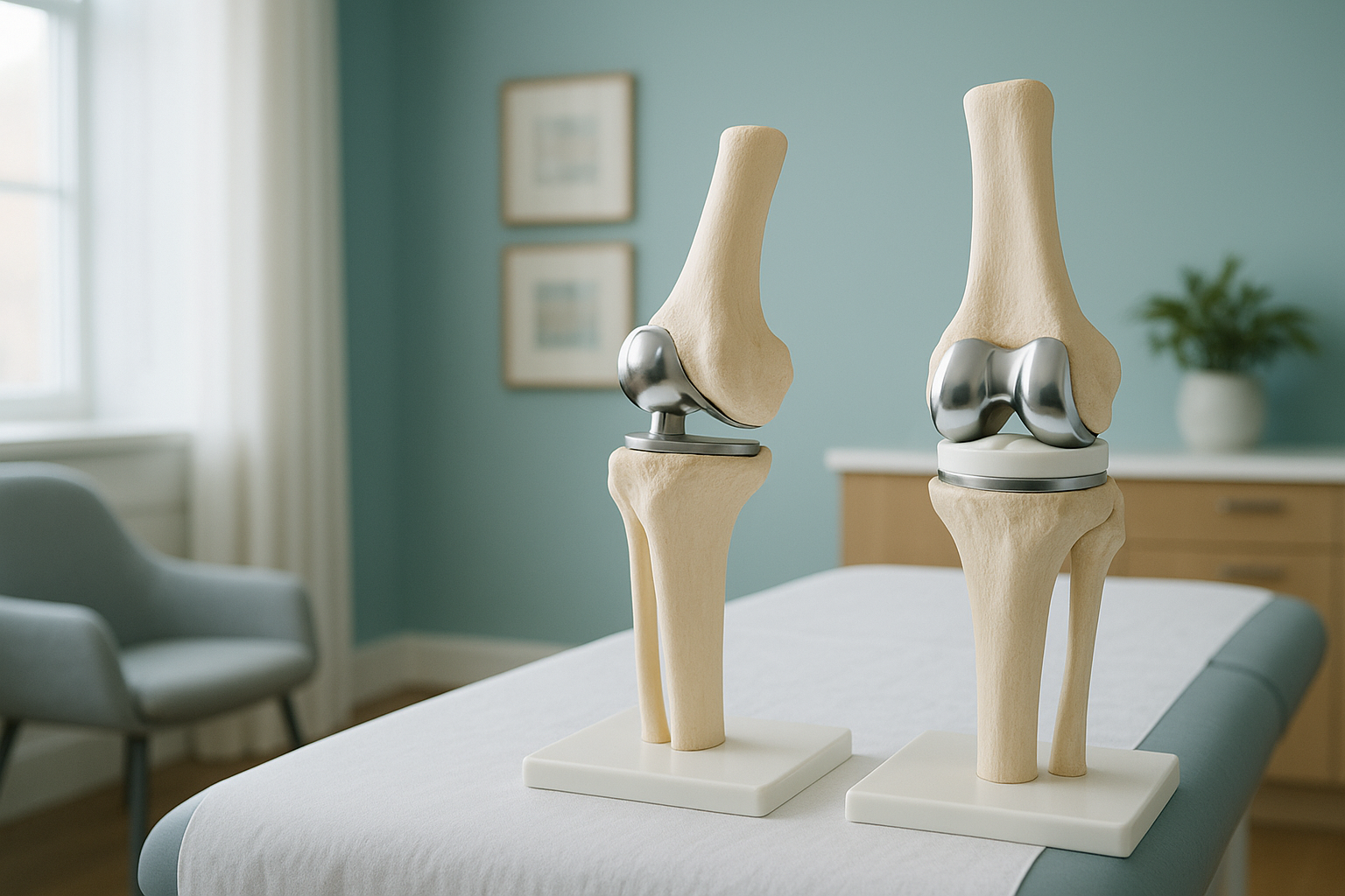 Combined Hip & Knee Replacement: What to Know — ScanAlign clinic illustration