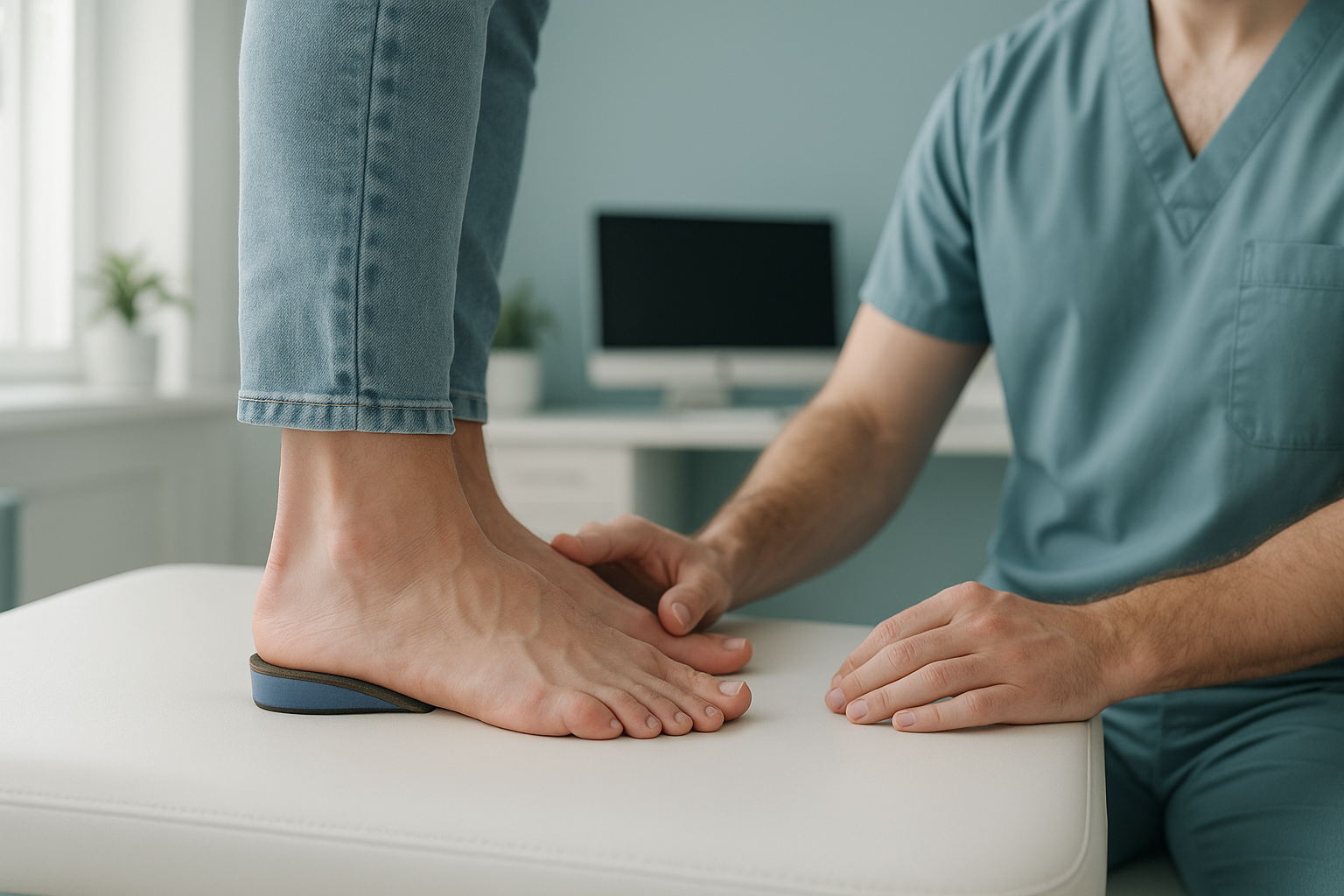 Do You Need a Heel Lift, and How Big Should It Be? — ScanAlign clinic illustration