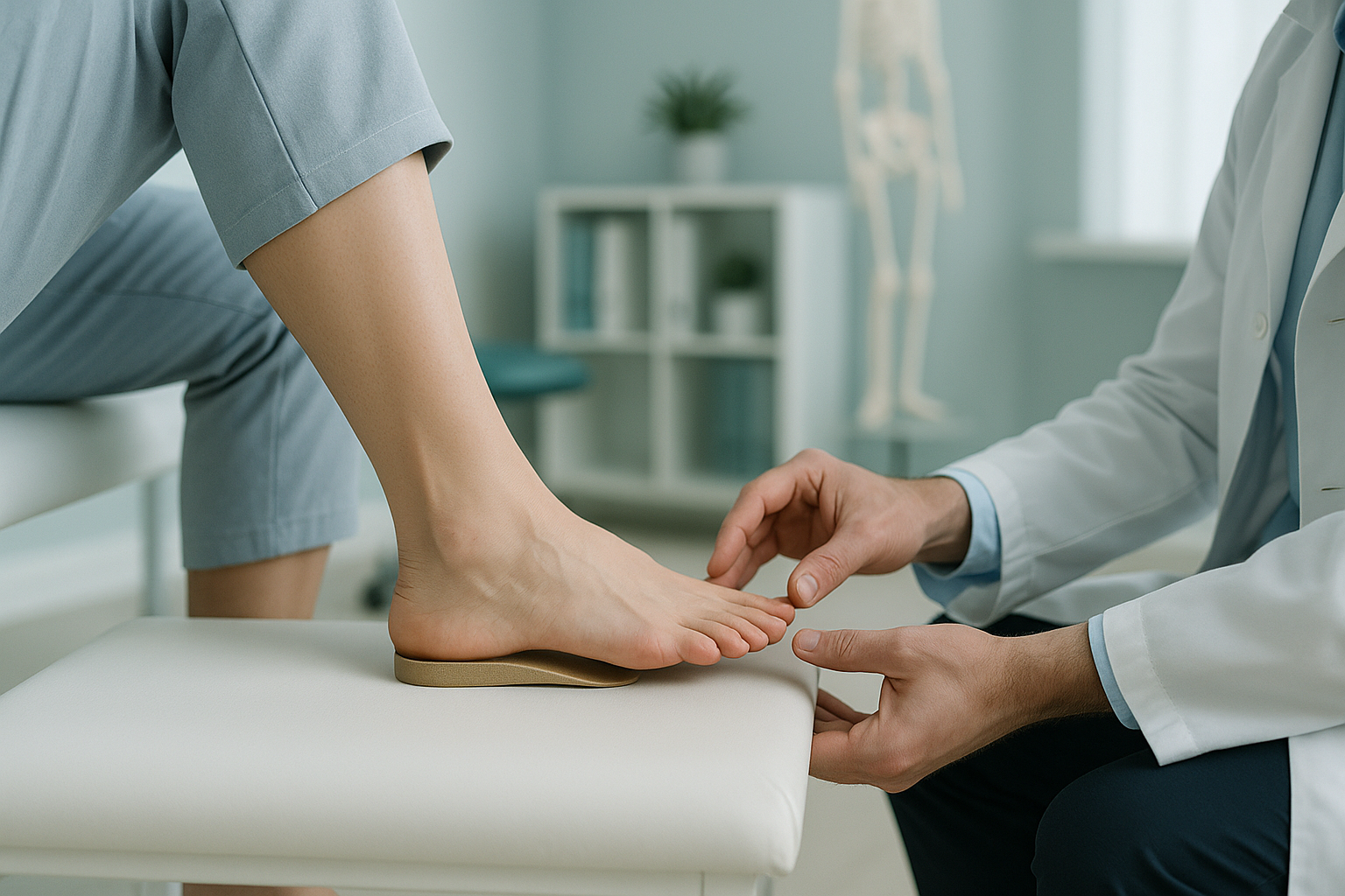 Do You Need a Heel Lift, and How Big Should It Be? — ScanAlign clinic illustration