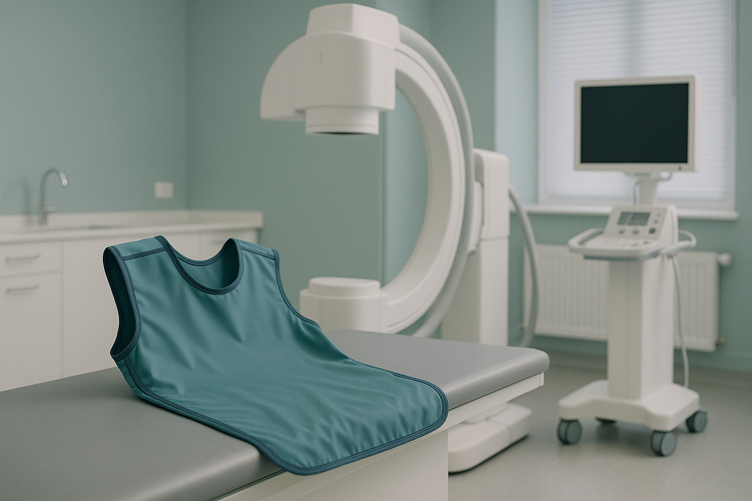 Do You Need a Lead Apron for a Modern Low-Dose Scan? — ScanAlign clinic illustration