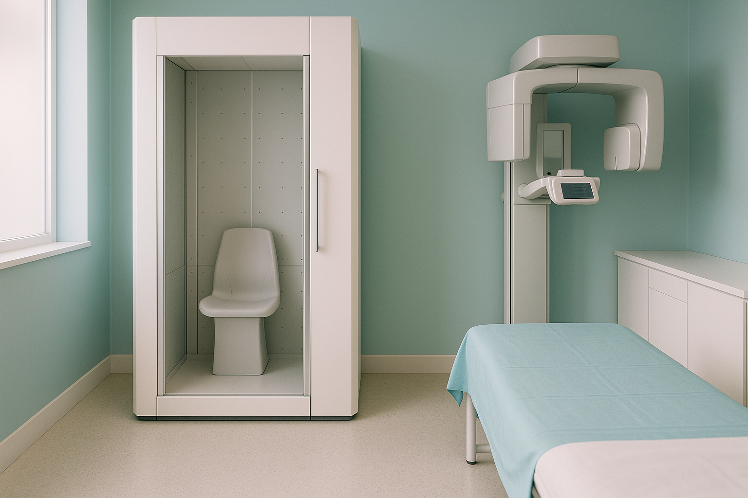 How Is an EOS Scan Different From a Standard X-ray? — ScanAlign clinic illustration