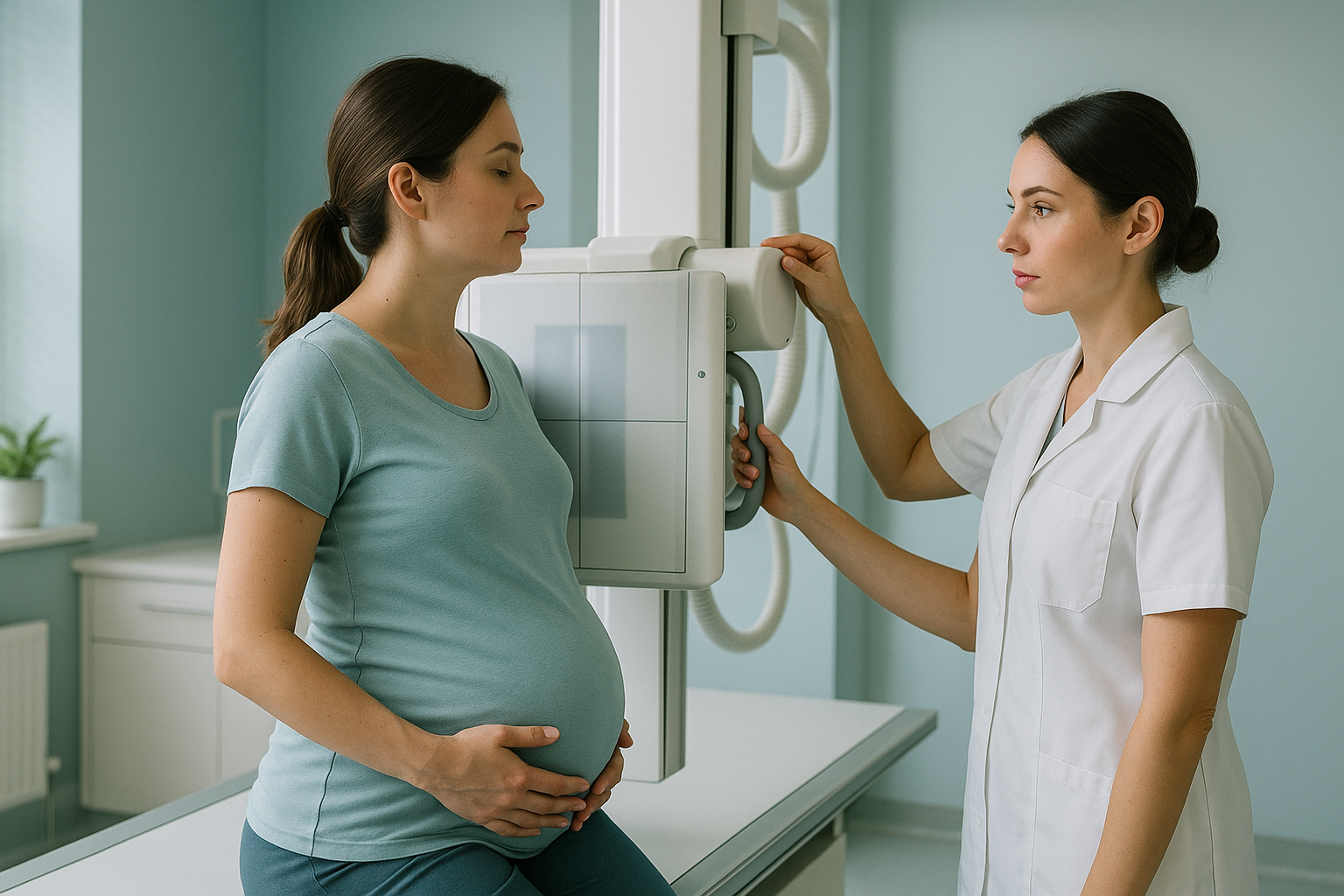 Can You Have an X-ray While Pregnant? — ScanAlign clinic illustration