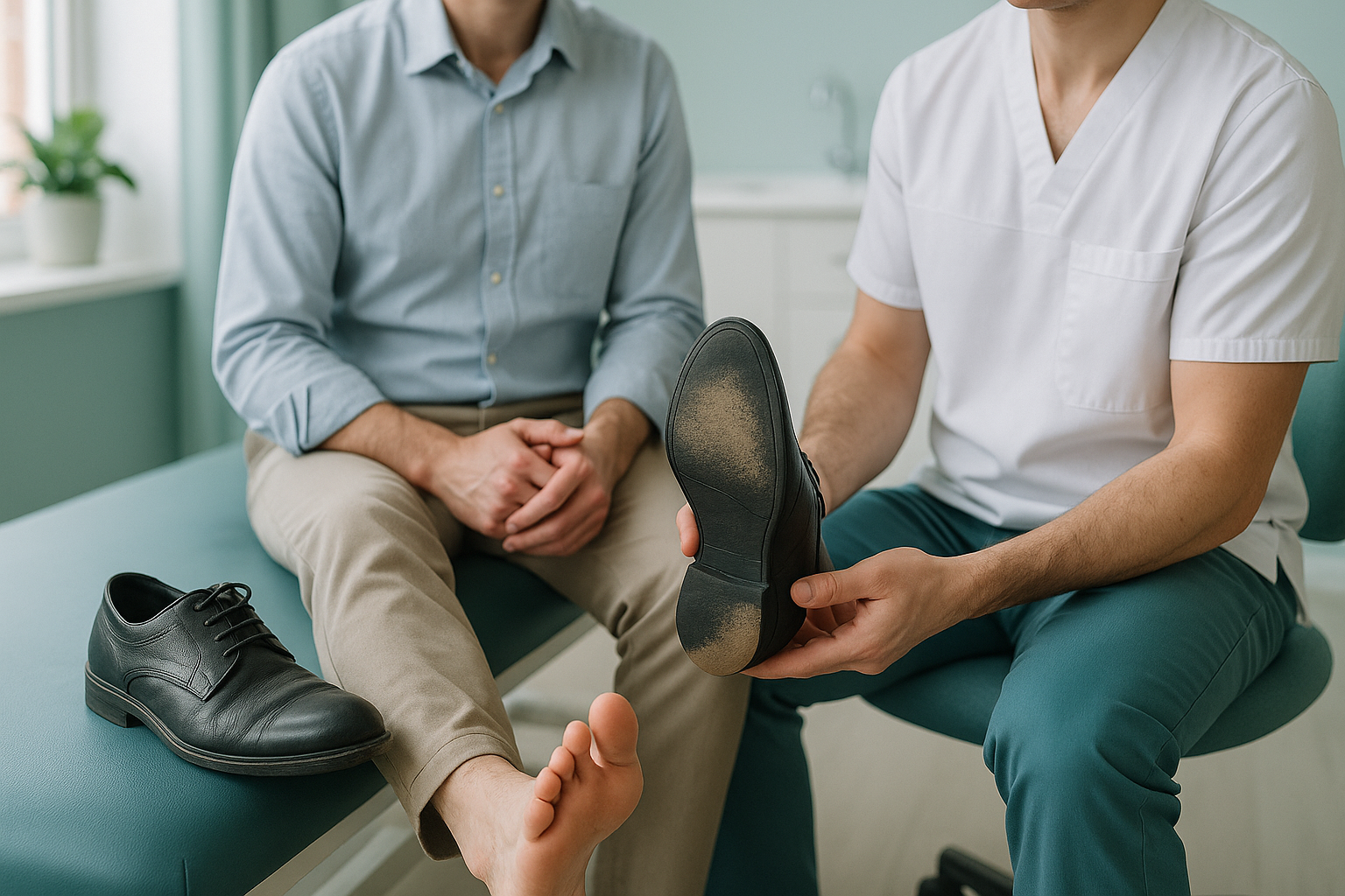 Why Do My Shoes Wear Down Unevenly on One Side? — ScanAlign private EOS imaging clinic, Harley Street