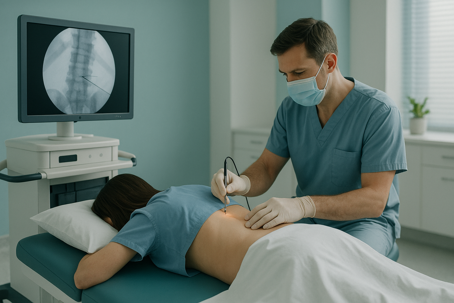 What Is Radiofrequency Ablation for Back Pain? — ScanAlign clinic illustration