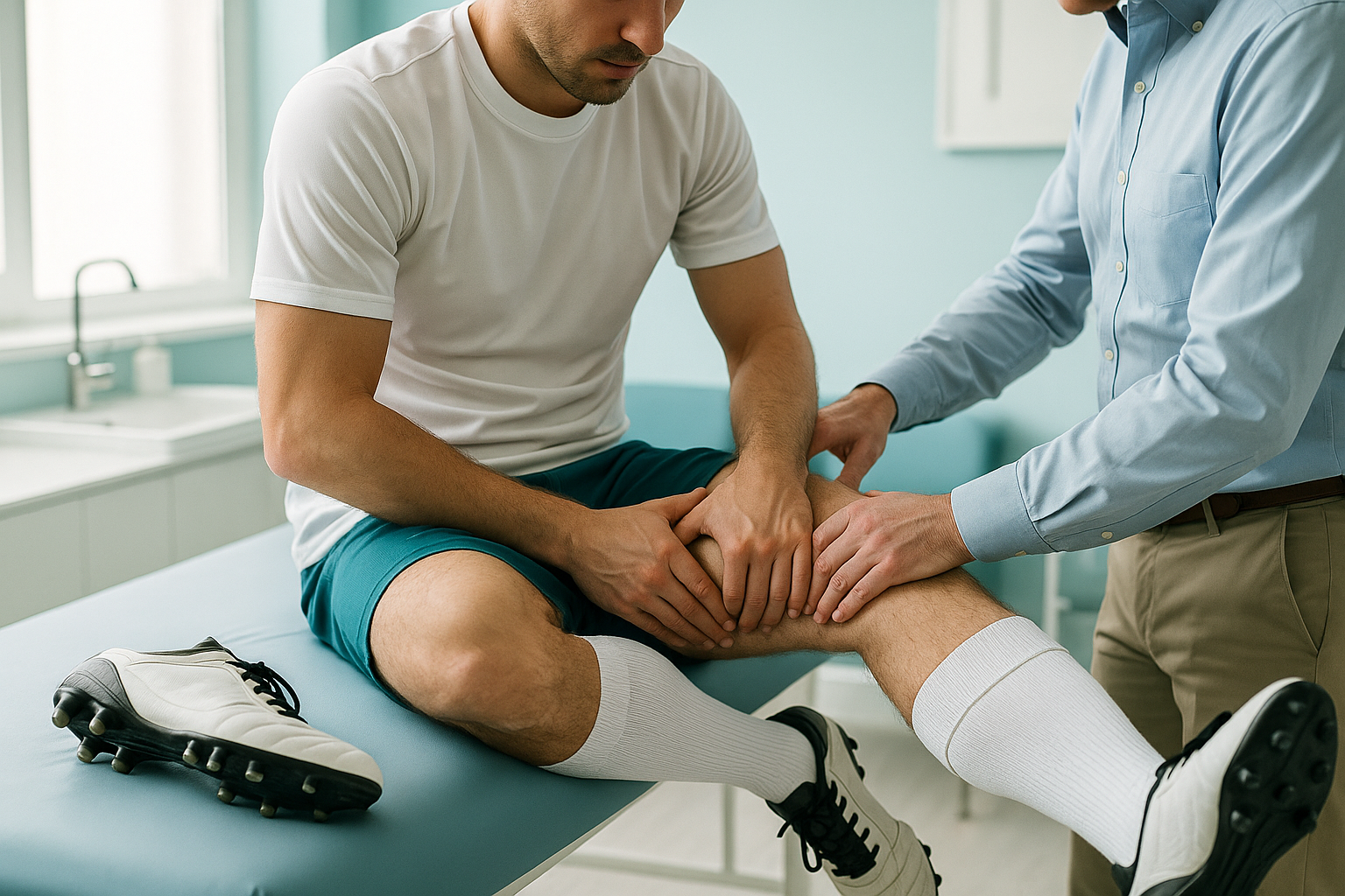 Why Do Footballers Get Recurrent Groin and Hamstring Injuries? — ScanAlign clinic illustration