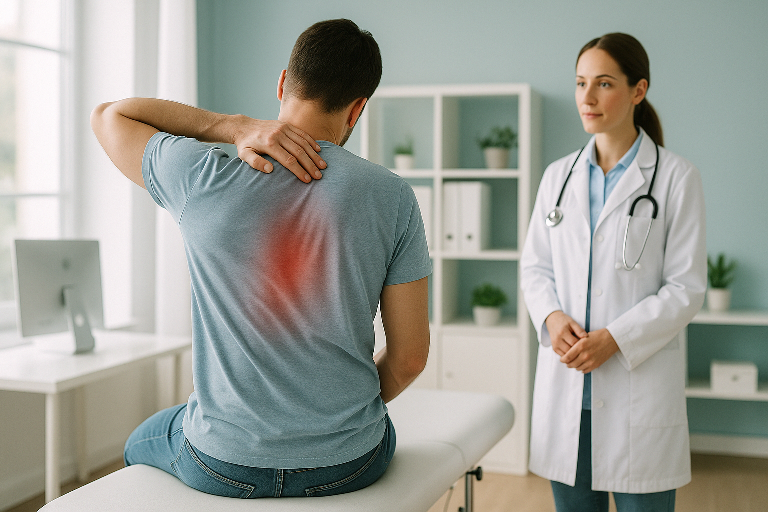 Thoracic Radiculopathy: Mid-Back Nerve Pain — ScanAlign private EOS imaging clinic, Harley Street