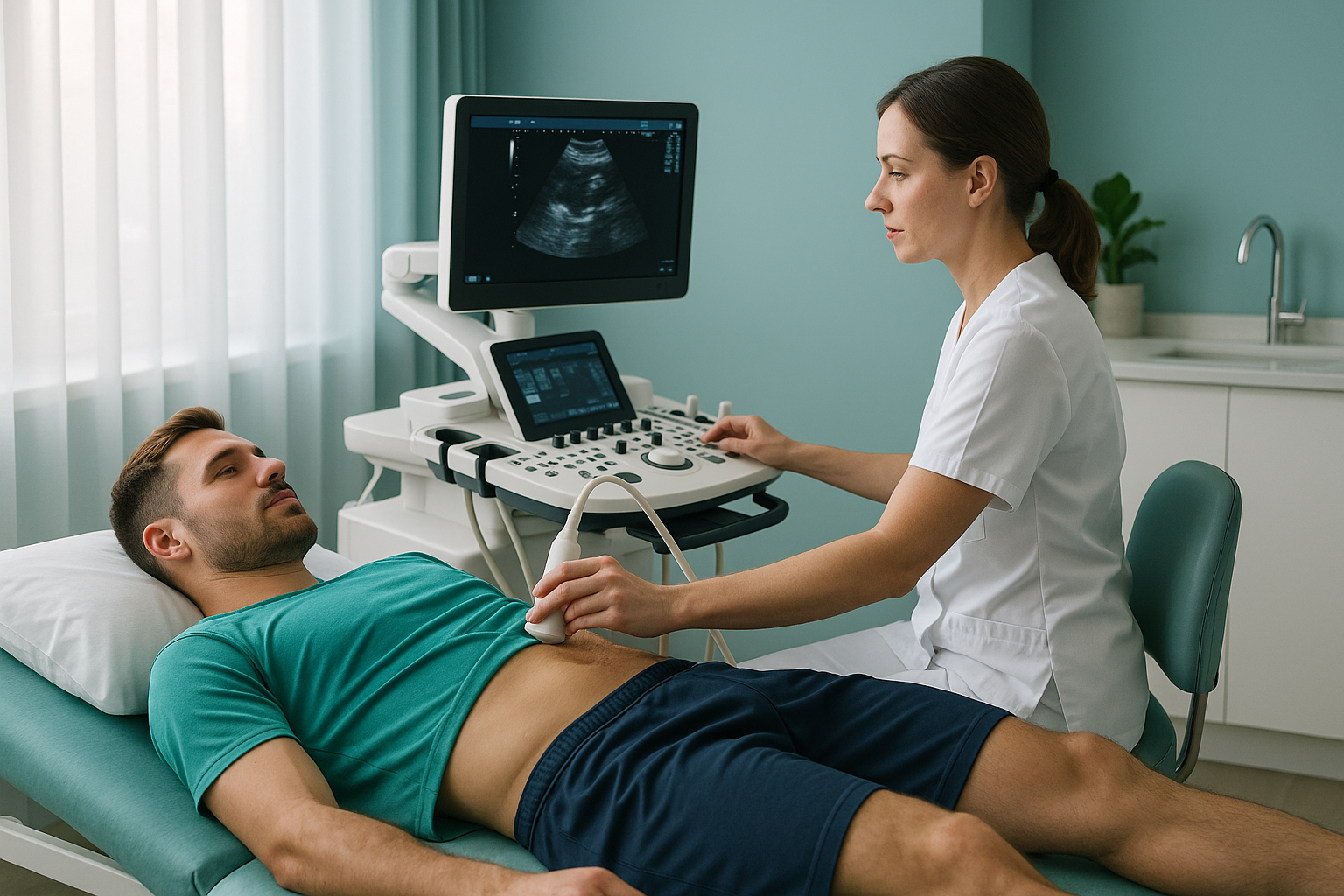 How Do Sports Clubs Run Pre-Season Screening? — ScanAlign clinic illustration