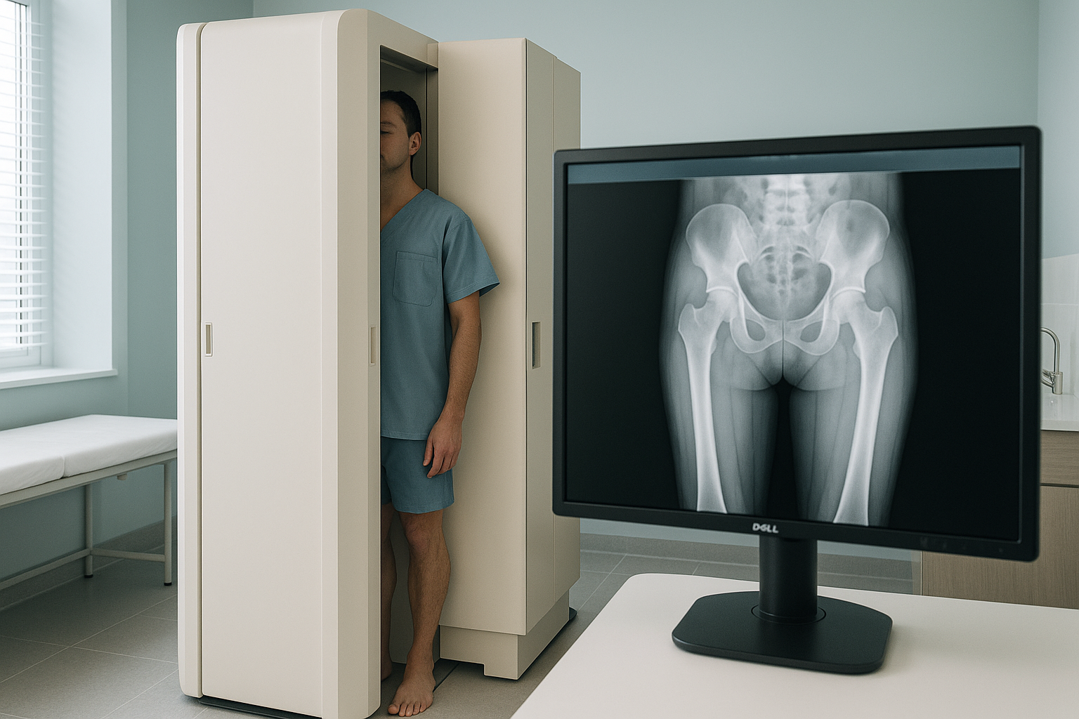 Femoral Anteversion & Retroversion in Adults — ScanAlign clinic illustration
