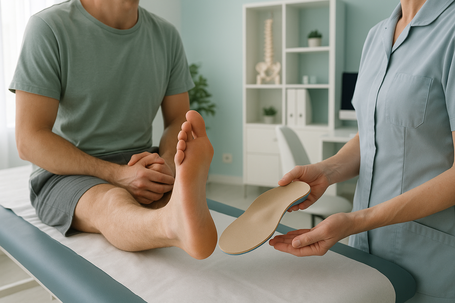 Orthotic Insoles for Overpronation: Do They Help? — ScanAlign clinic illustration