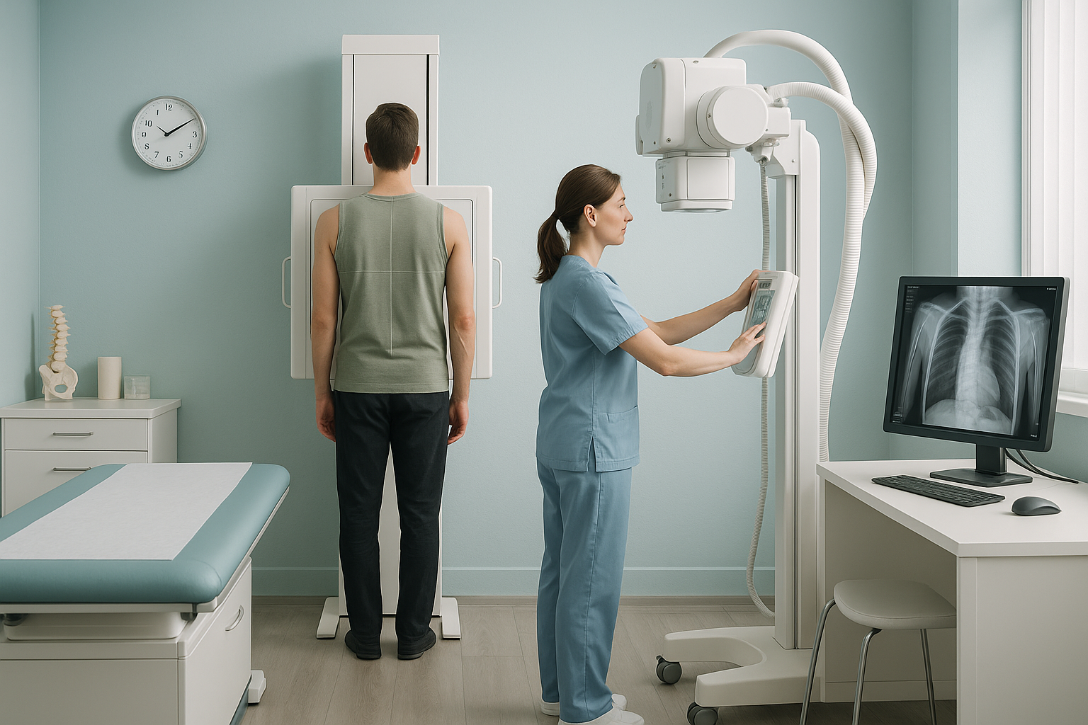 How Much Does a Scoliosis Scan Cost? — ScanAlign clinic illustration