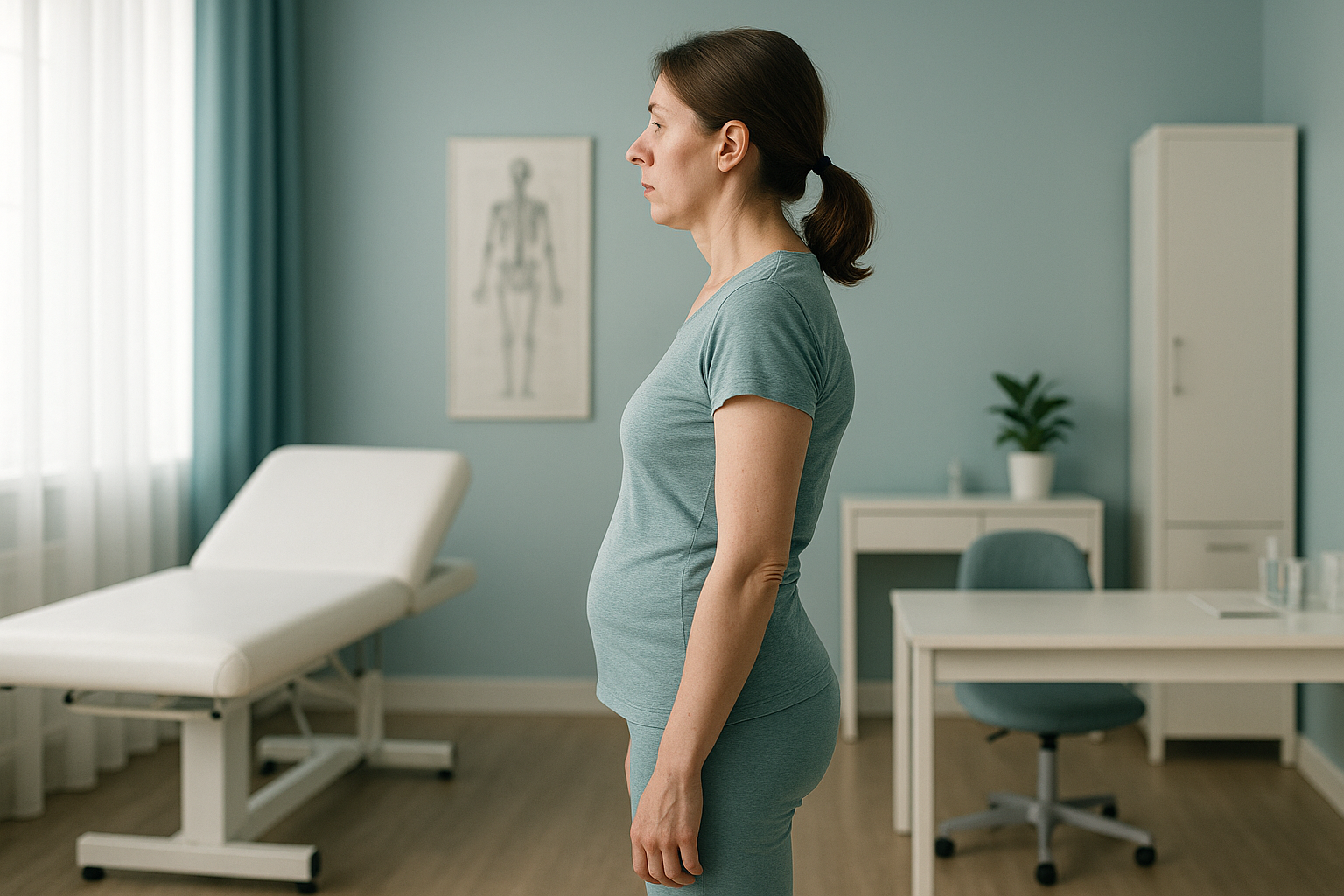Sway Back Posture: What It Is & How to Correct It — ScanAlign clinic illustration