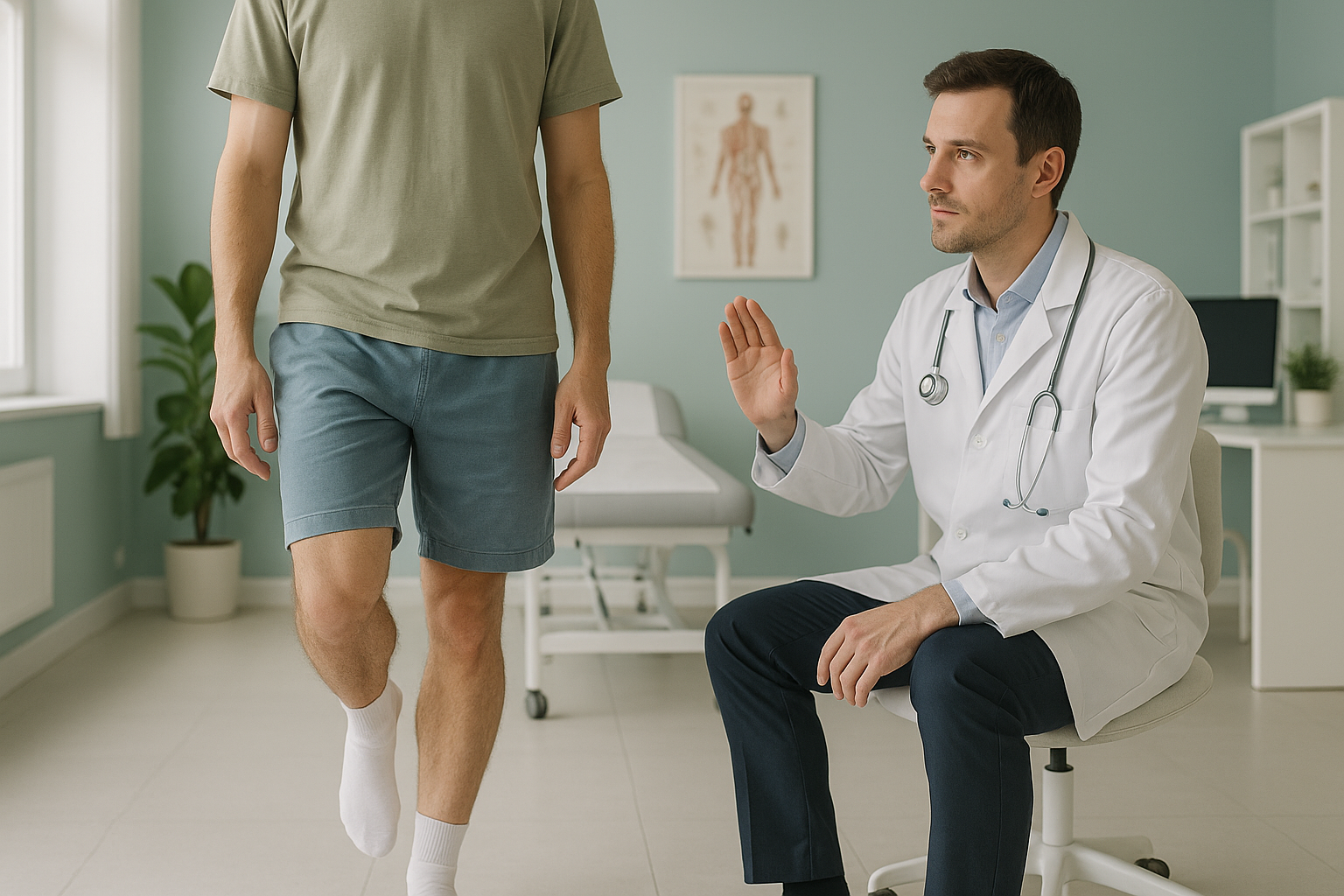 What Is a Trendelenburg Gait, and What Does It Say About Your Hip? — ScanAlign clinic illustration