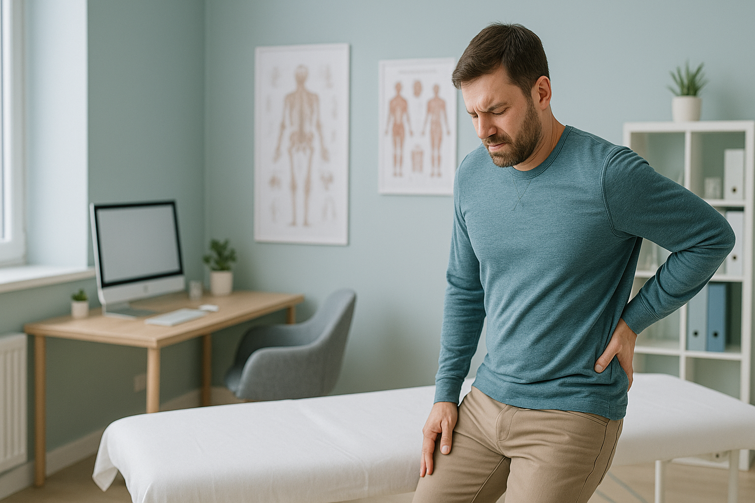 Why Does My Pain Change Depending on How I Stand or Sit? — ScanAlign private EOS imaging clinic, Harley Street