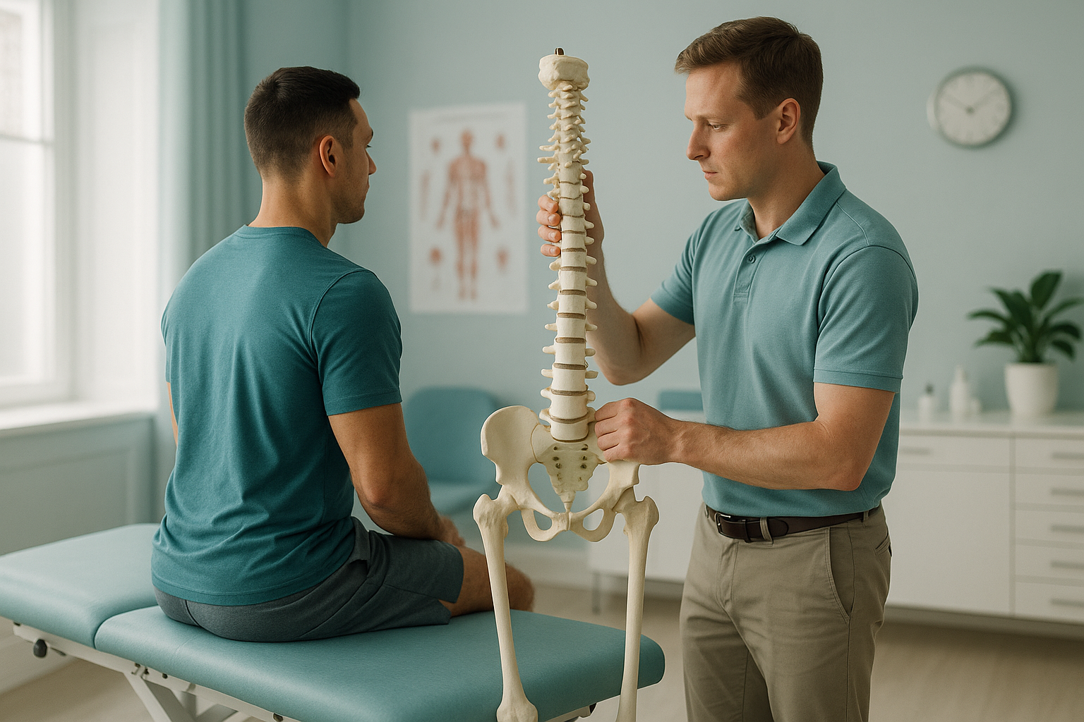 How Can Sports Therapists and S&C Coaches Use Skeletal Screening? — ScanAlign clinic illustration