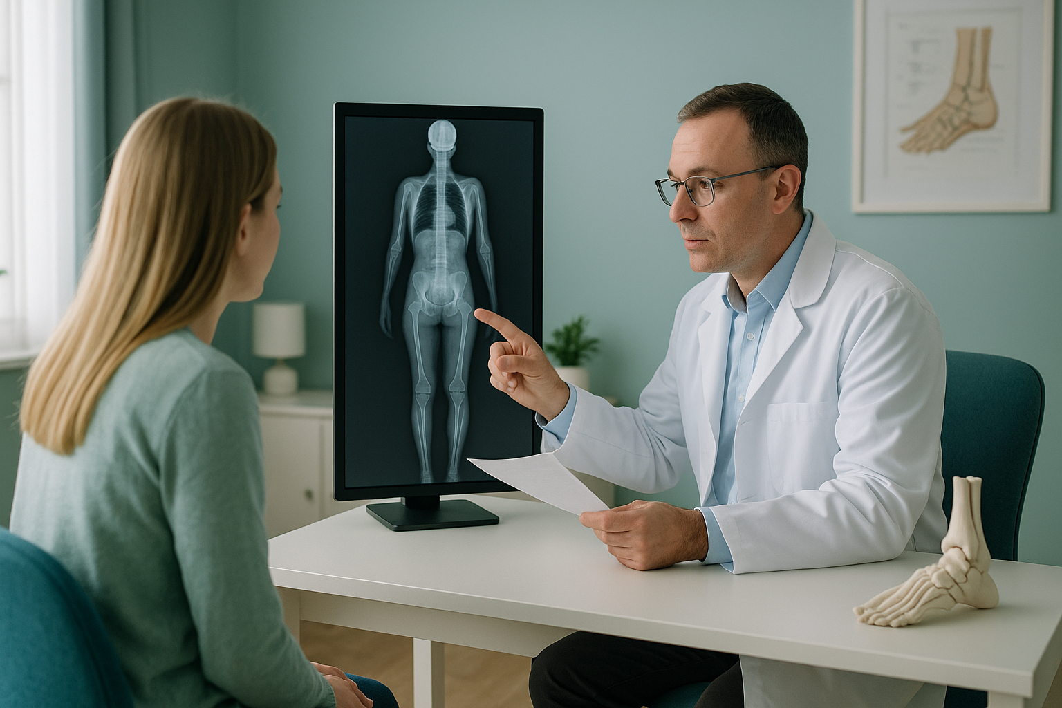 How Do Podiatrists Use Whole-Body Alignment Imaging? — ScanAlign private EOS imaging clinic, Harley Street