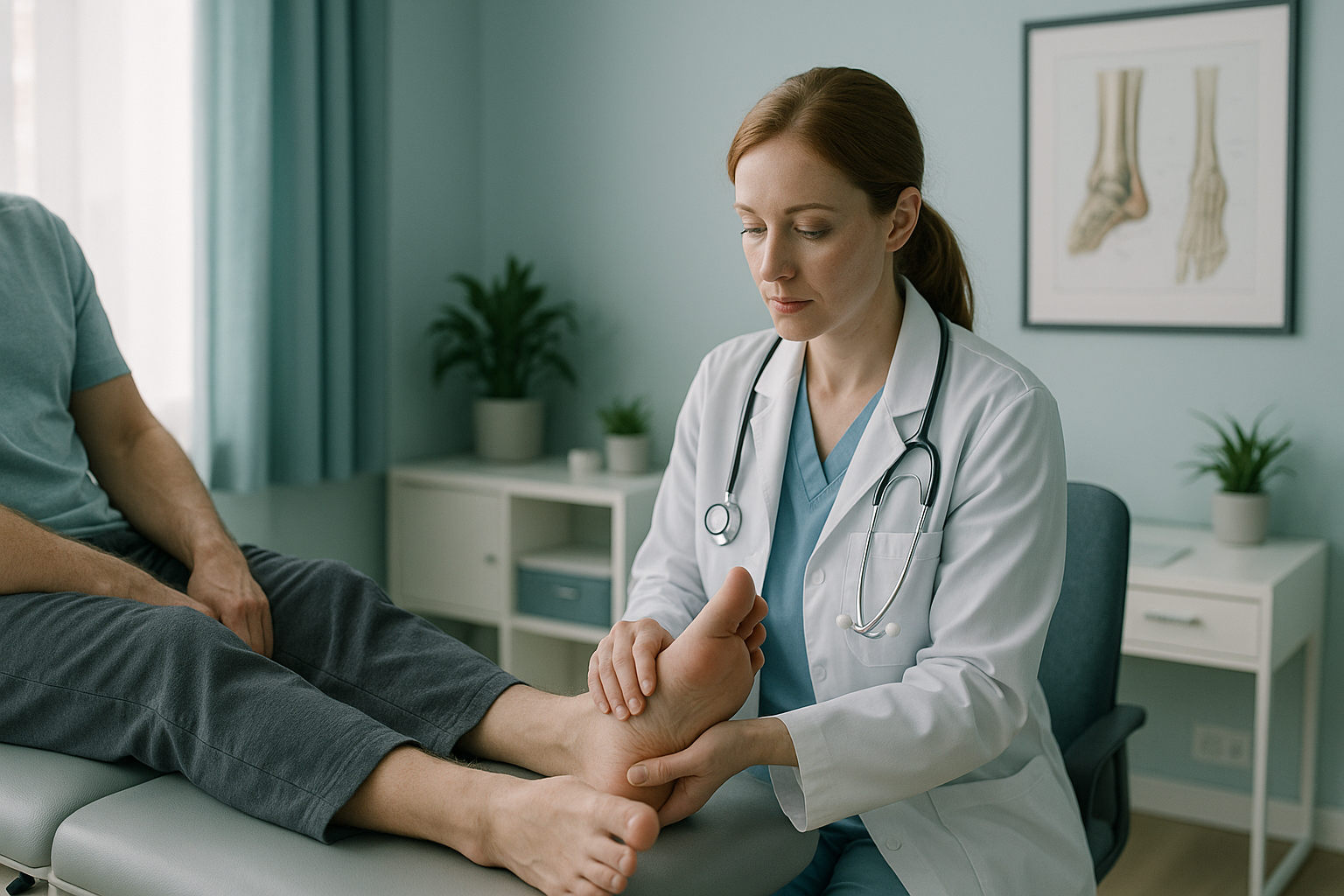 What Is Posterior Tibial Tendon Dysfunction (Adult Flatfoot)? — ScanAlign clinic illustration