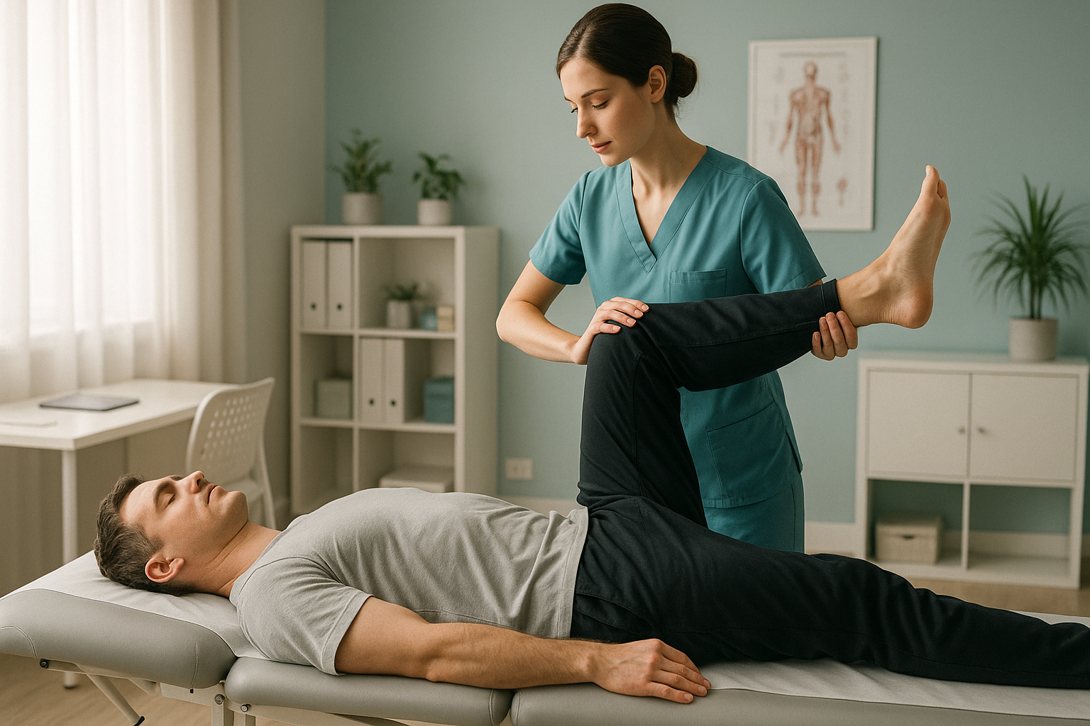 Why Is One Side of My Body Always Tighter? — ScanAlign clinic illustration